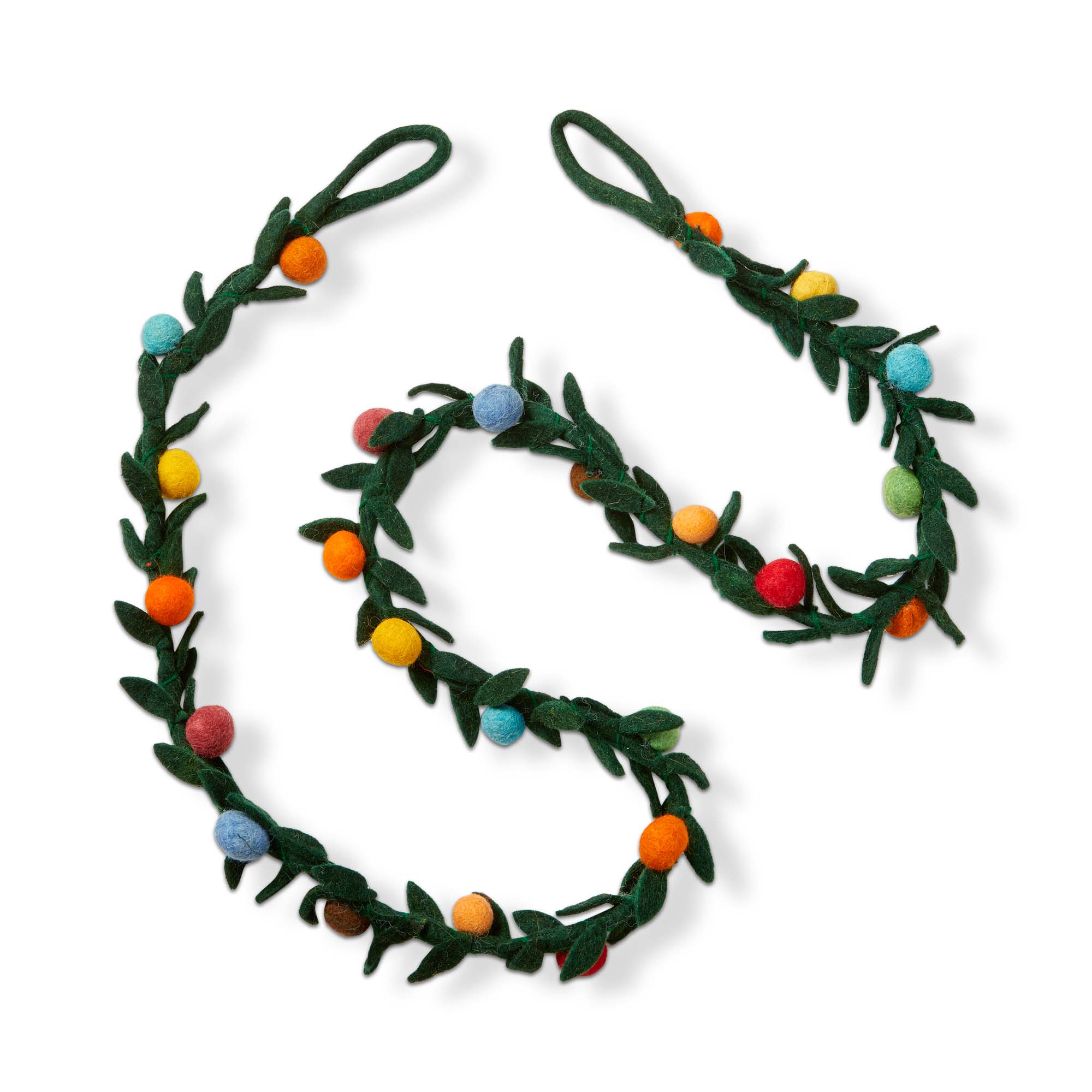 Picture of COLORFUL LEAVES WOOL FELT GARLAND