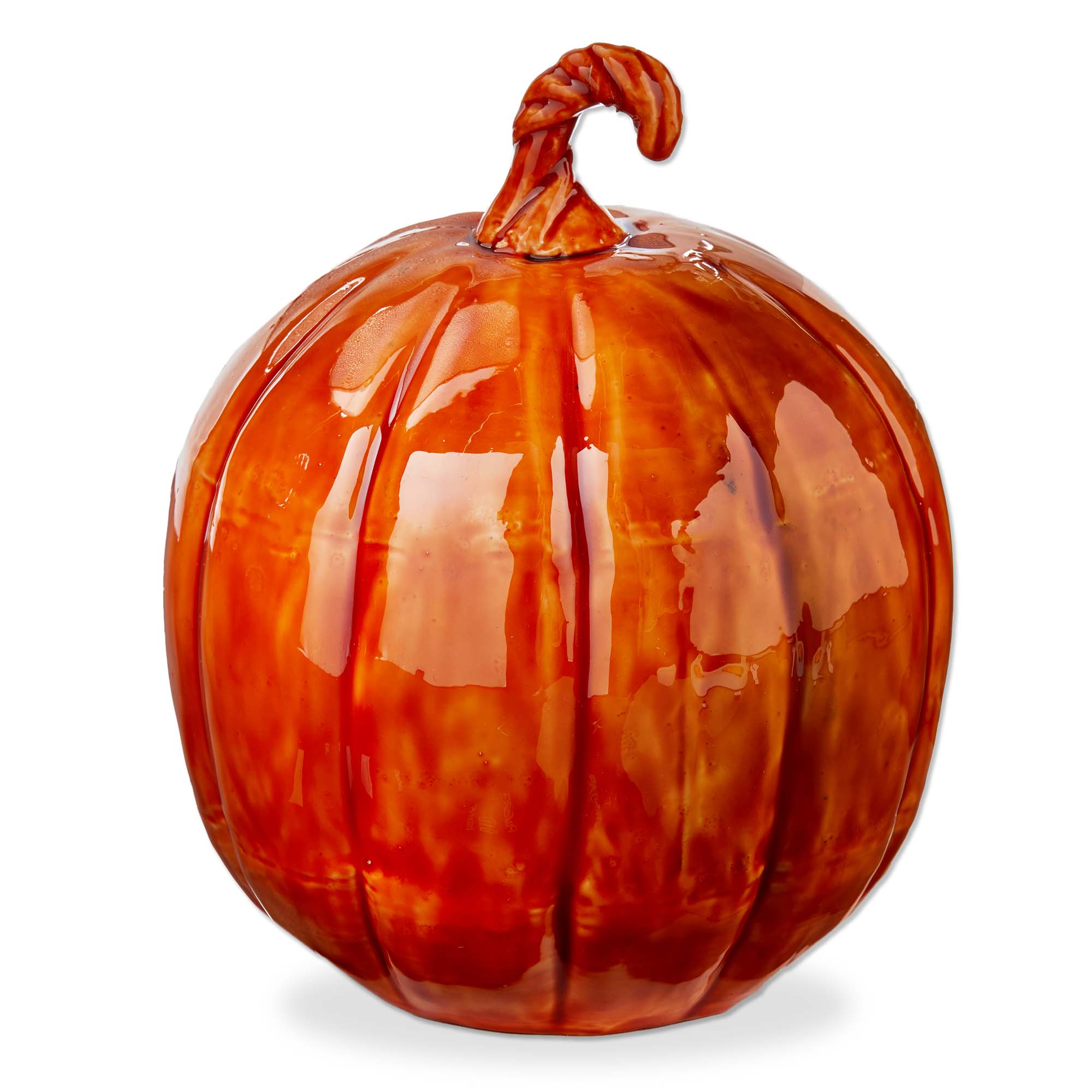 Picture of PUMPKIN ENAMEL DECOR LARGE