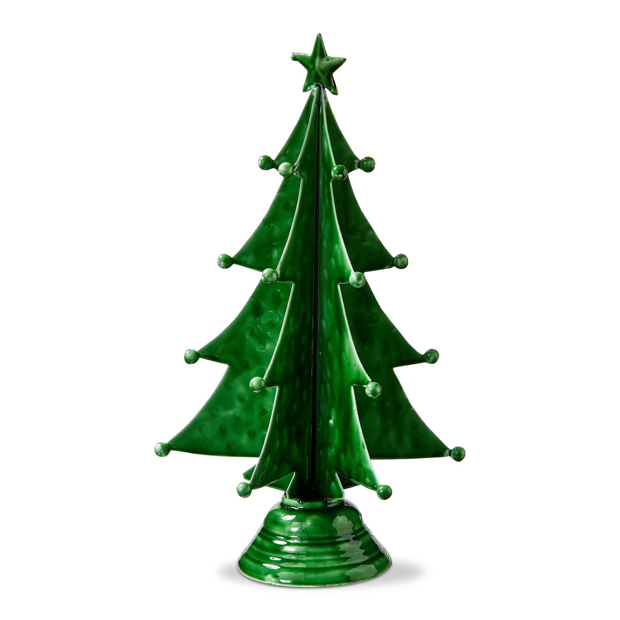 Picture of FESTIVE TREE ENAMEL DECOR LARGE