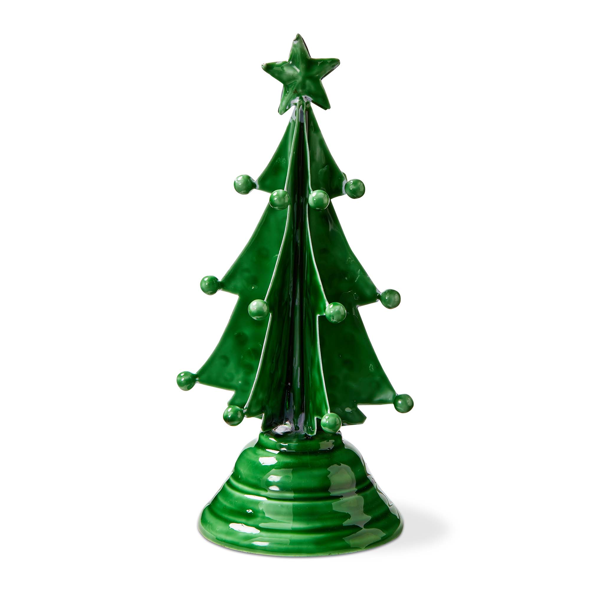 Picture of FESTIVE TREE ENAMEL DECOR SMALL