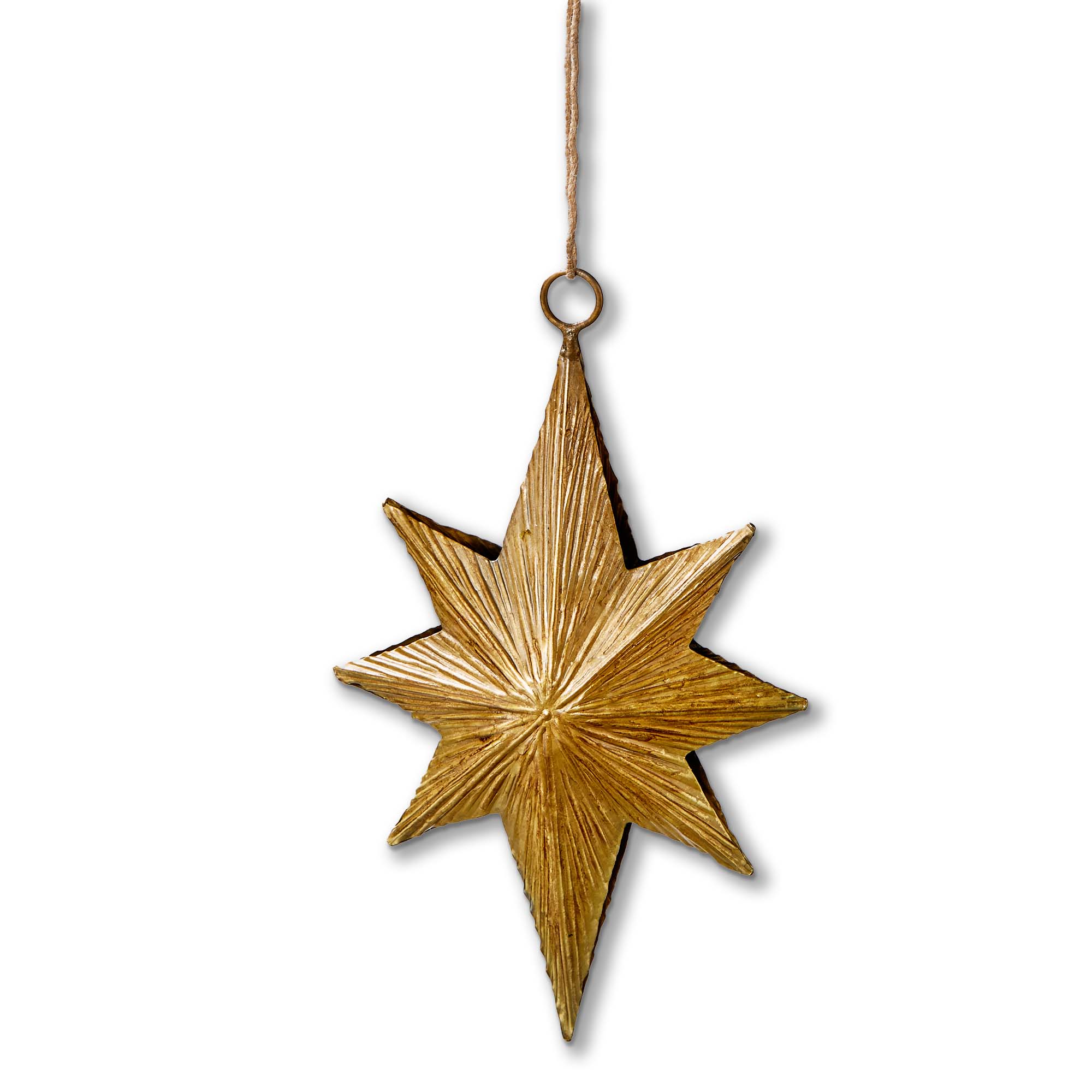 Picture of BRIGHT STAR METAL ORNAMENT