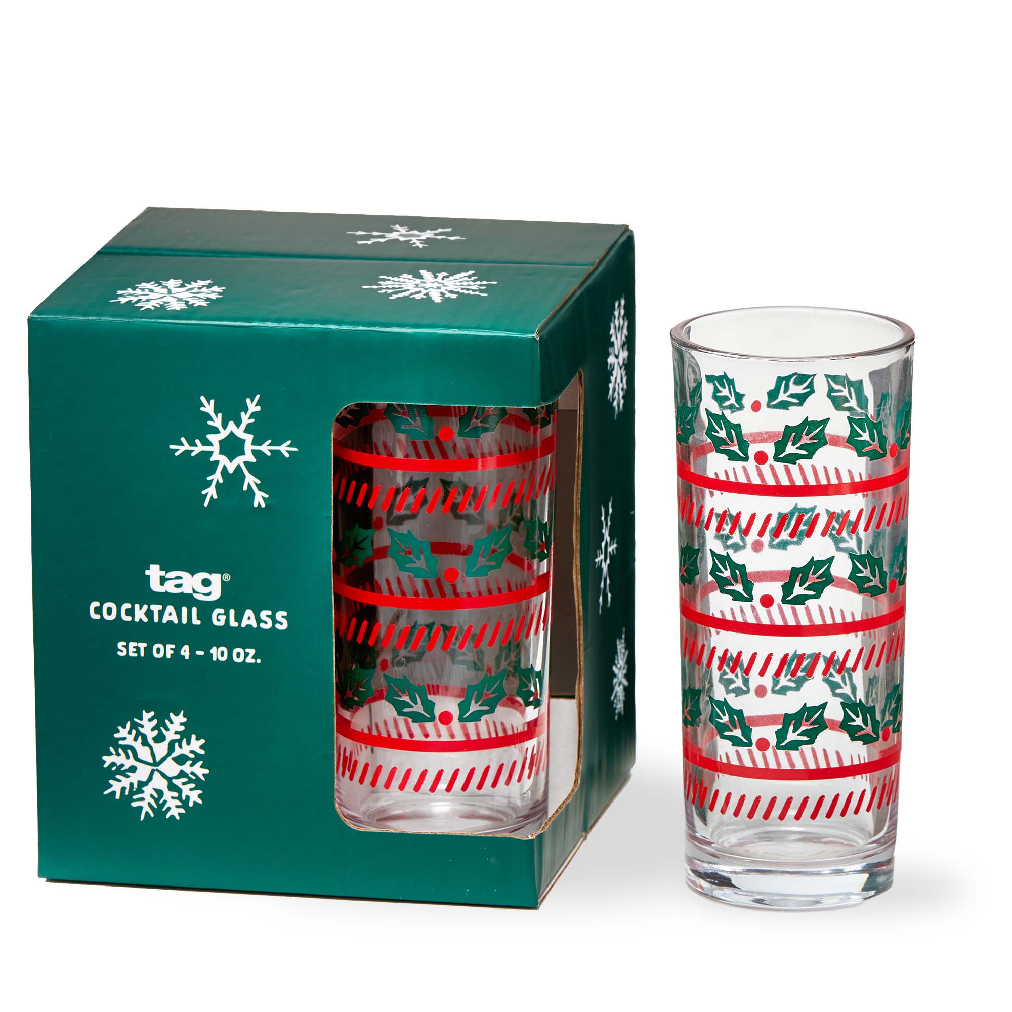 Picture of TIS THE SEASON DRINKS GLASS S/4