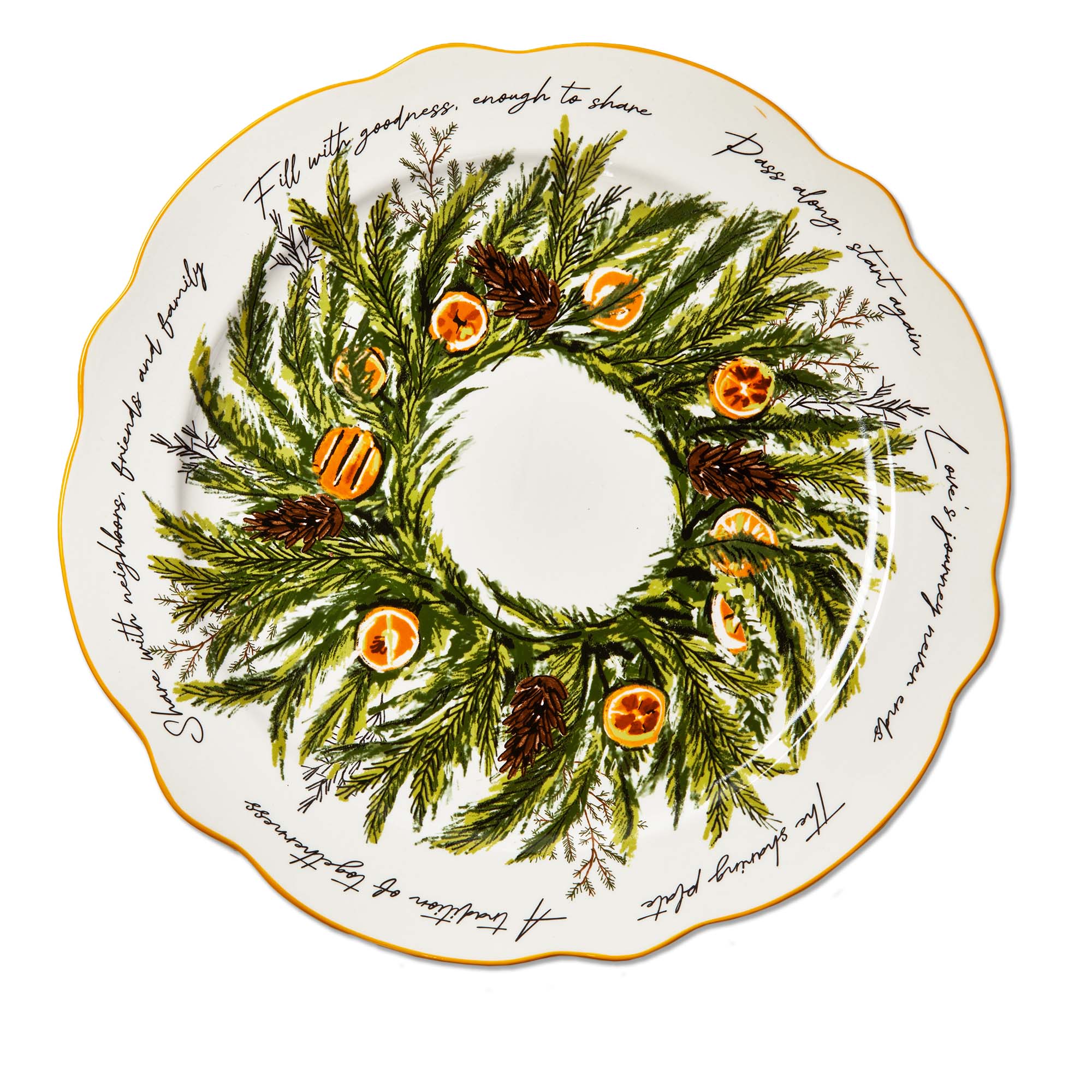 Picture of CITRUS GROVE GIVING PLATE