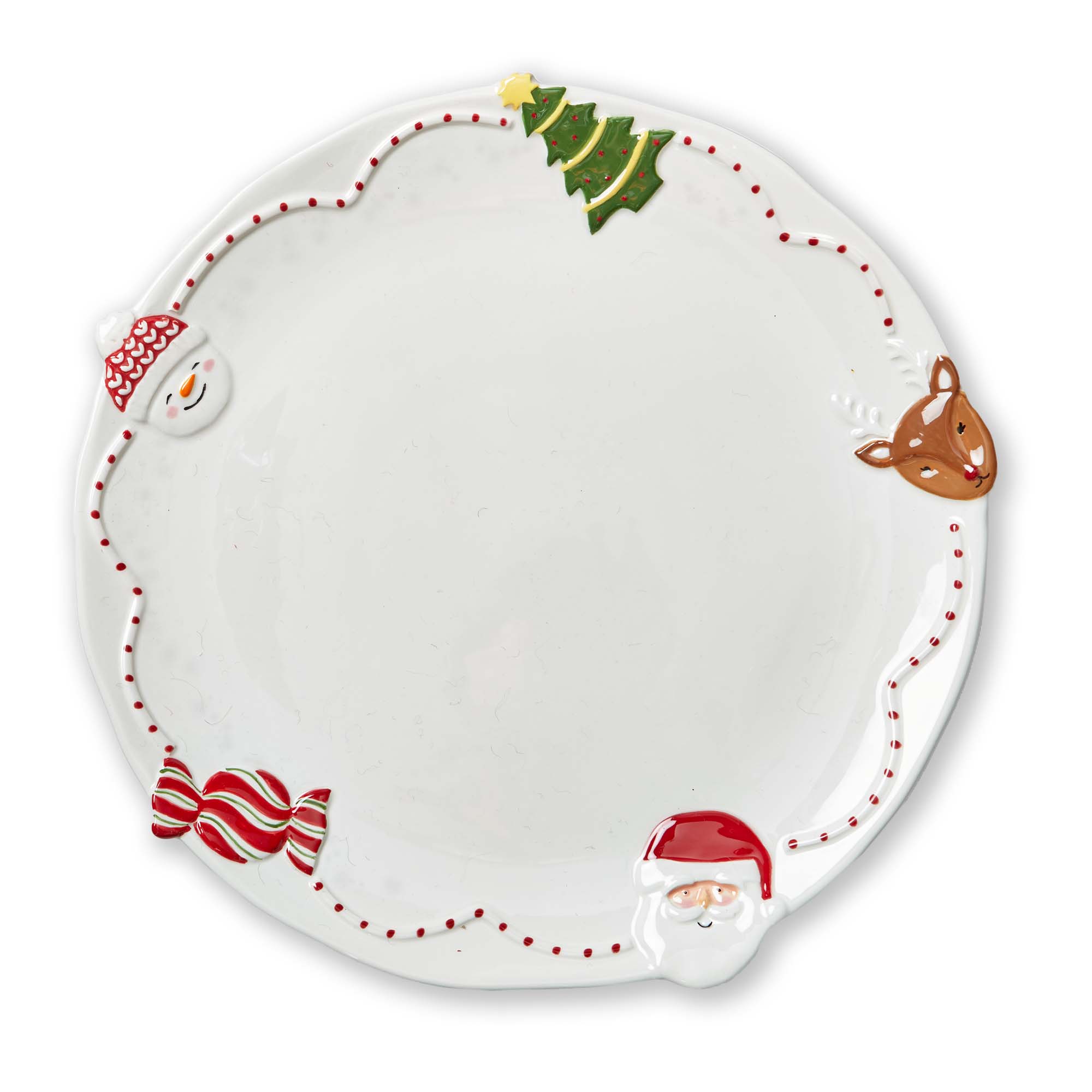 Picture of HOLIDAY CHEER ROUND PLATTER