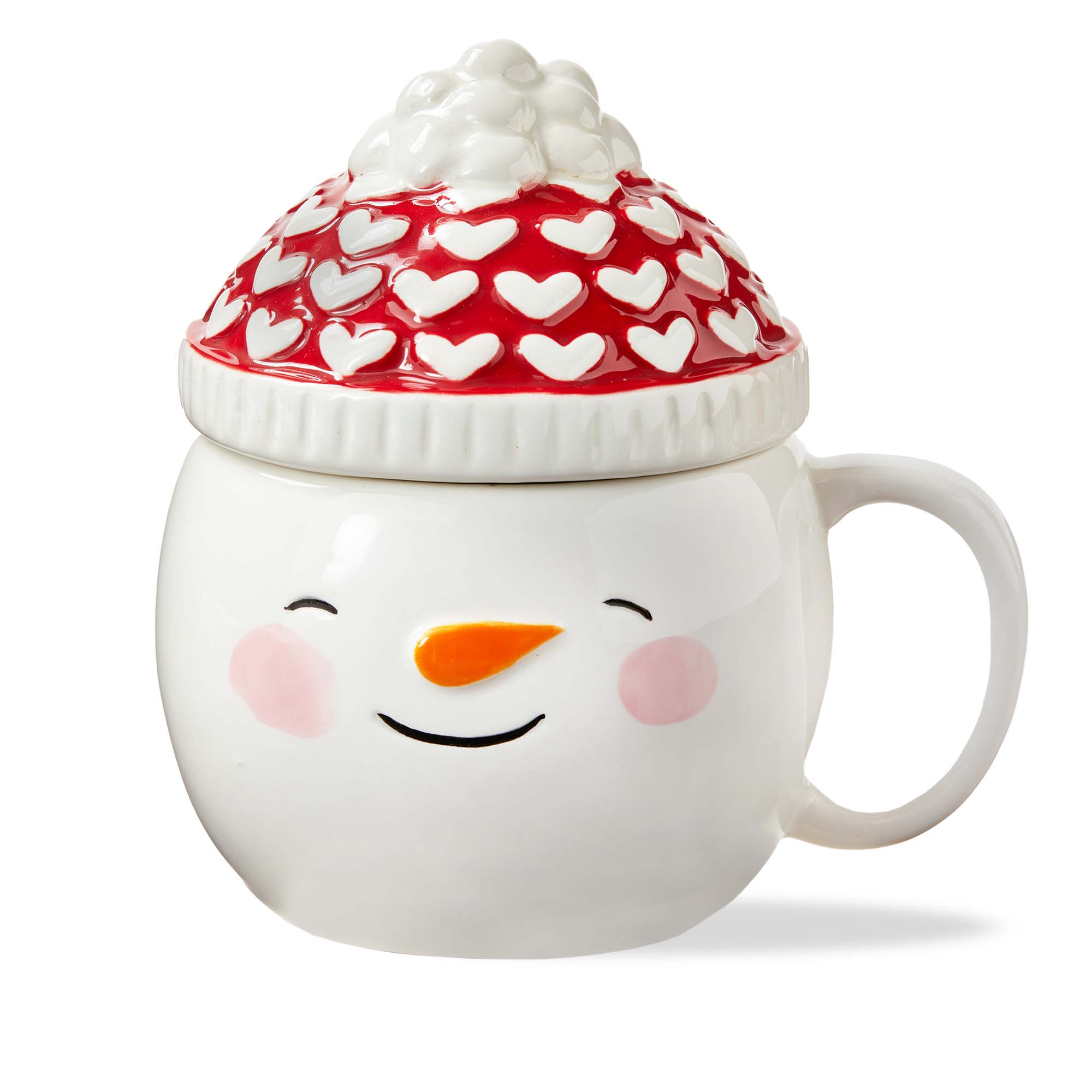 Picture of SNOWMAN LIDDED MUG