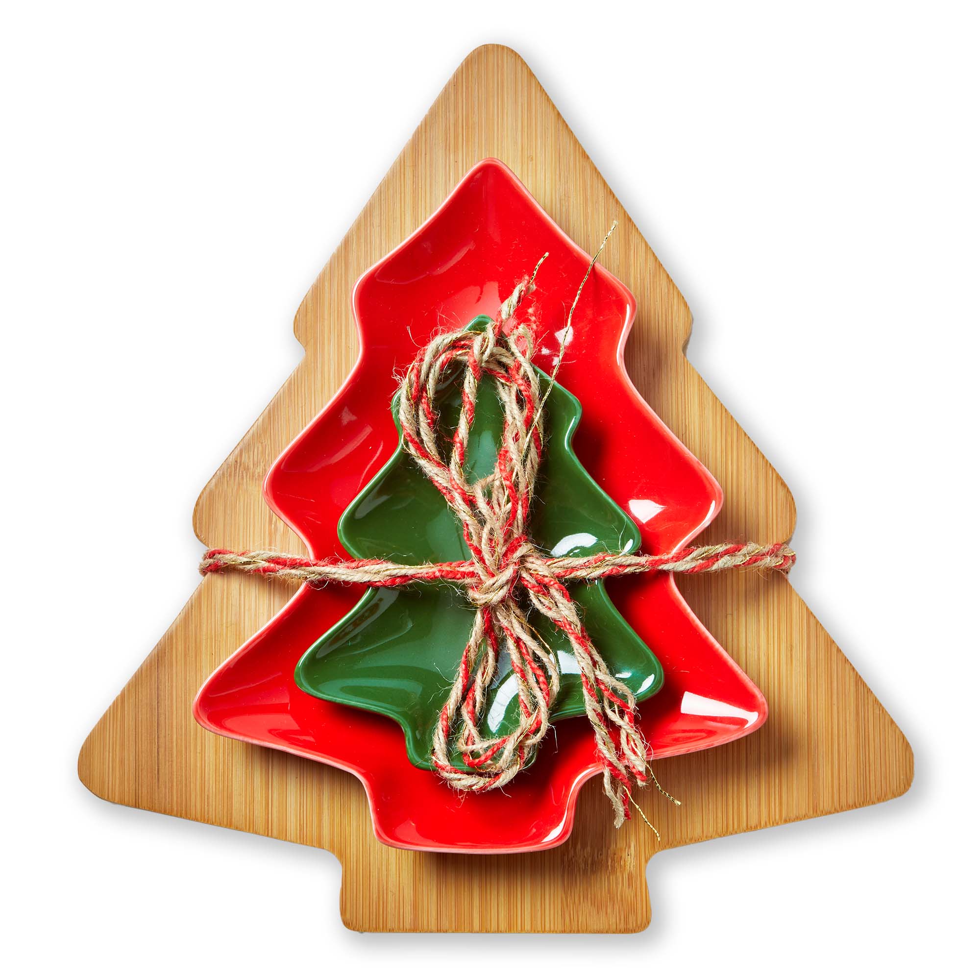 Picture of TREE BOARD & DISH S/3