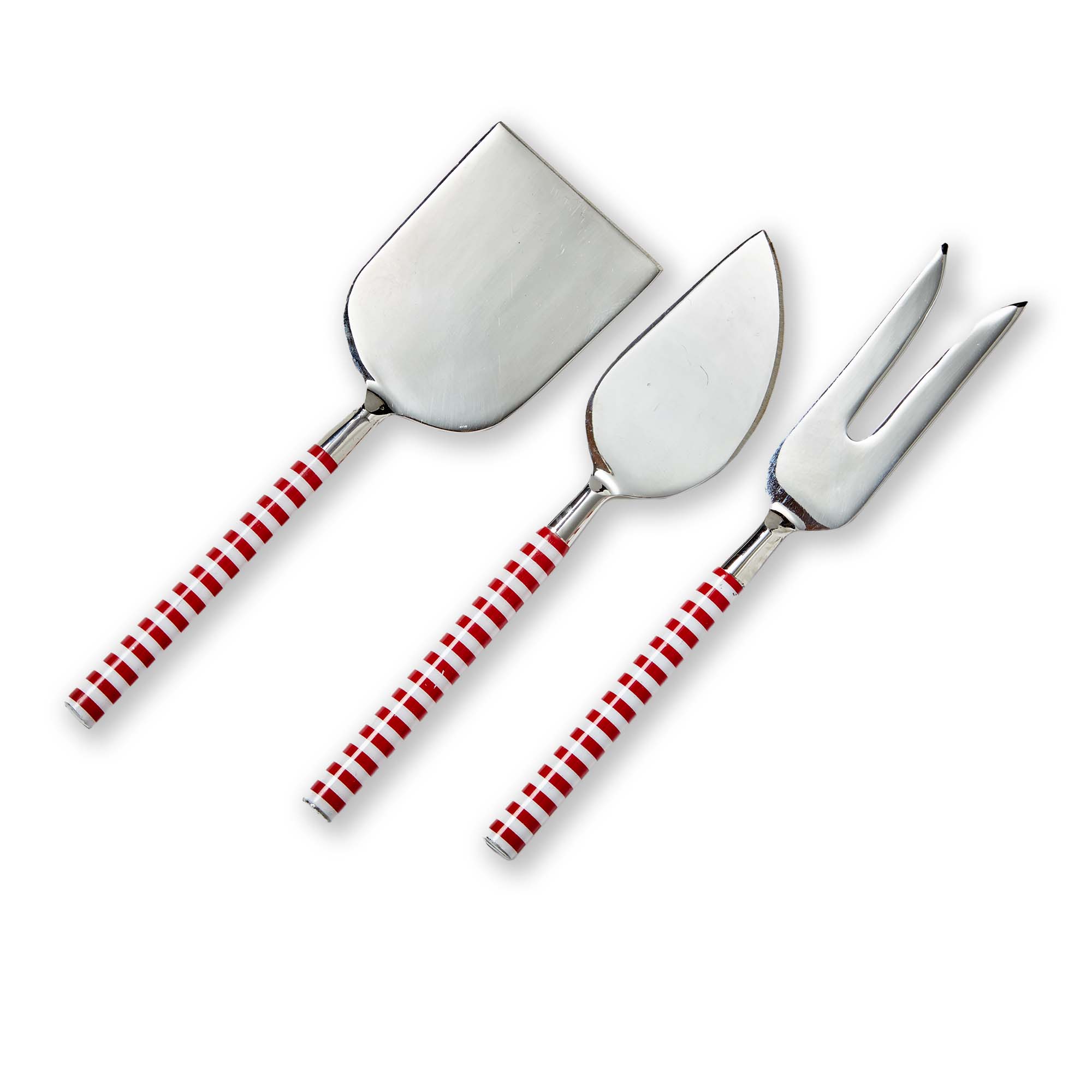 Picture of CANDY STRIPE CHEESE UTENSIL ASMT/3