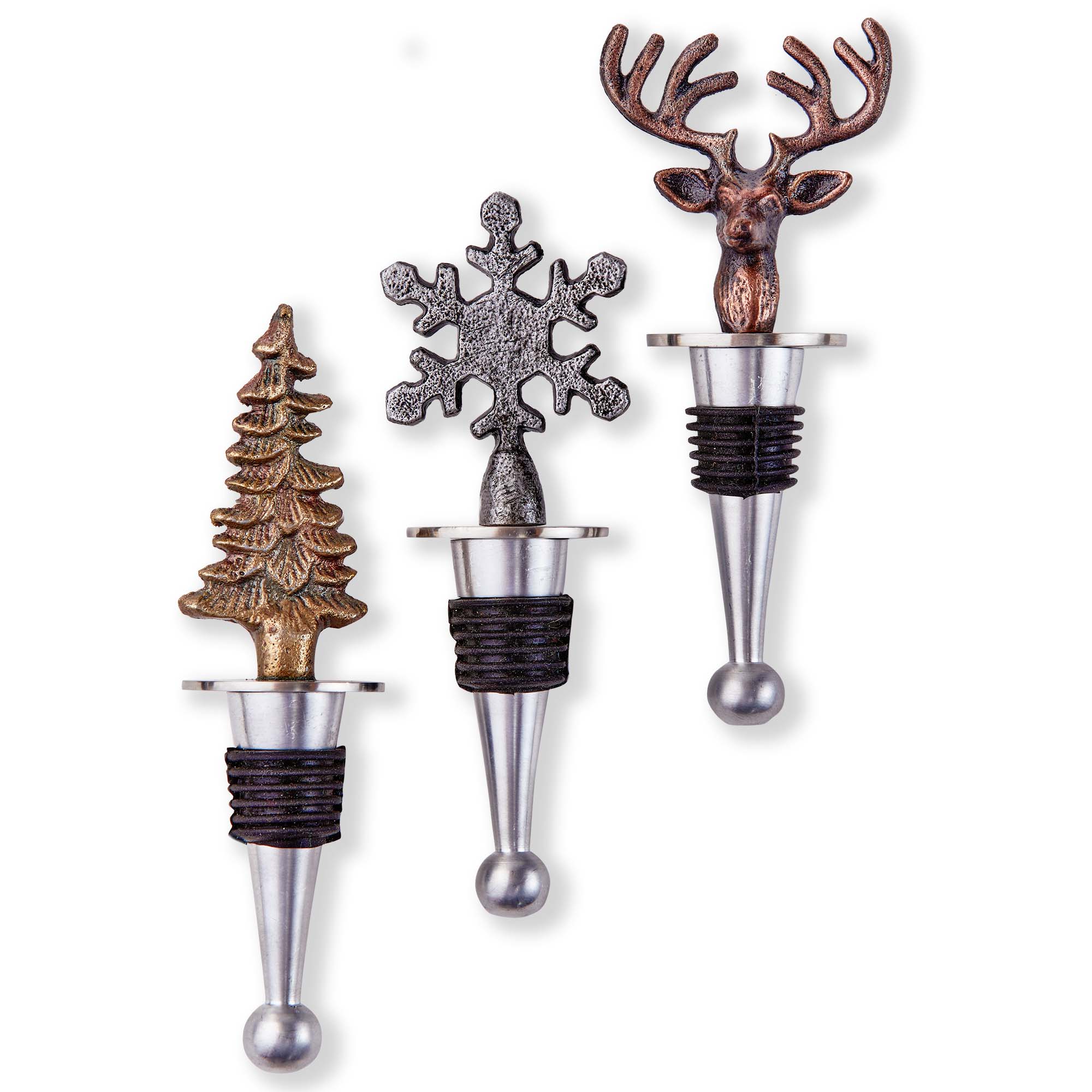 Picture of HOLIDAY BOTTLE STOPPER ASMT/3