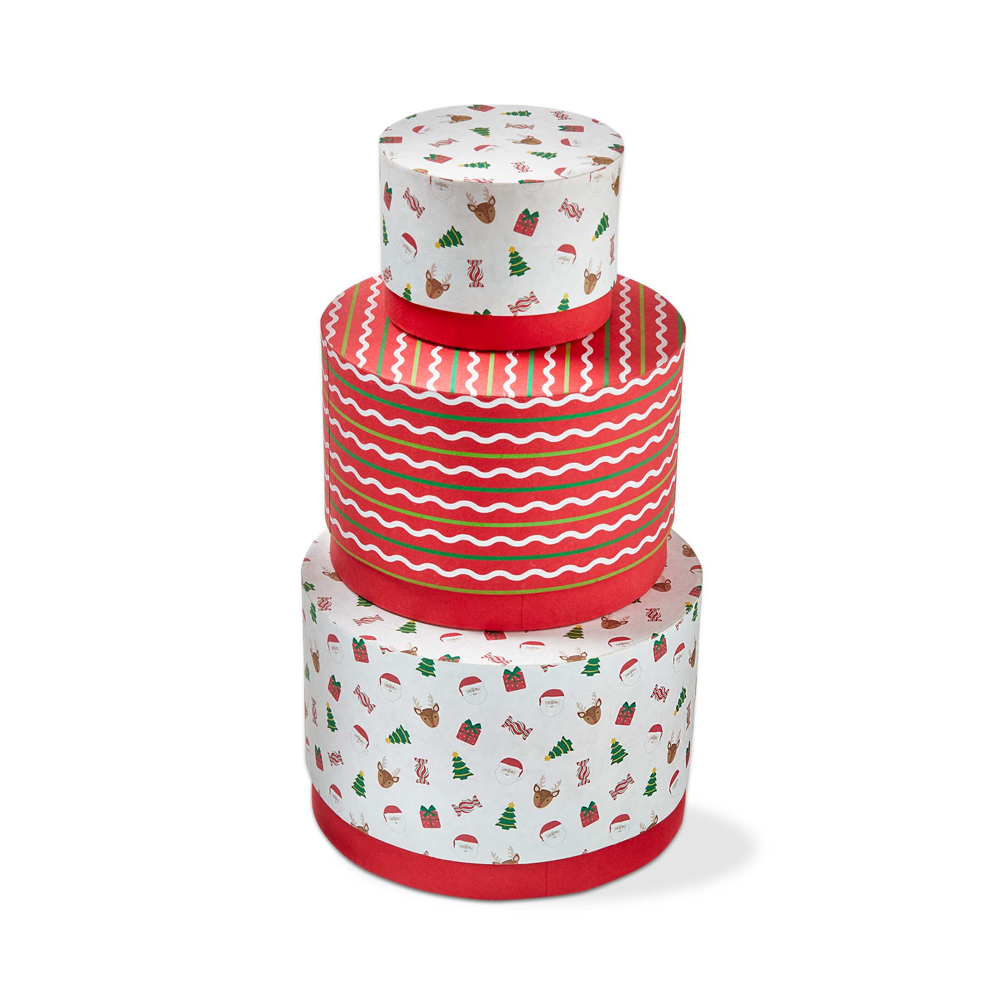 Picture of HOLIDAY CHEER KEEPSAKE BOX S/3