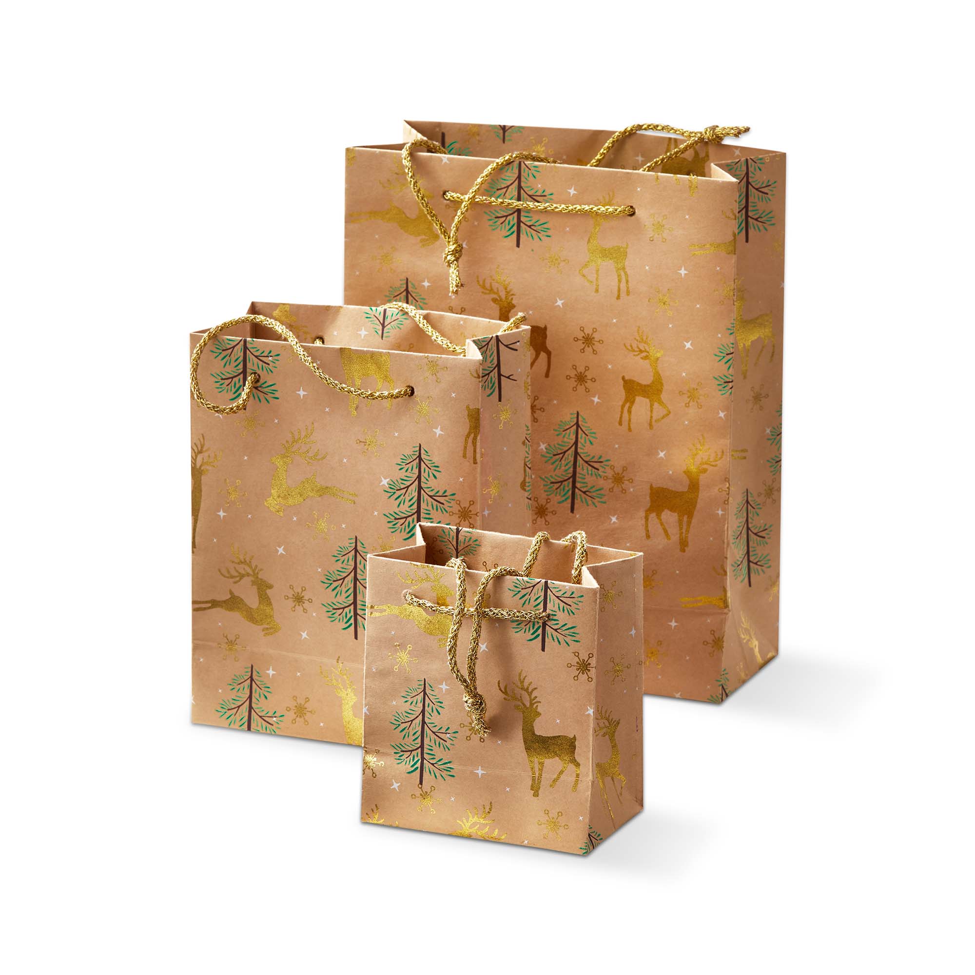 Picture of WOODLAND GIFT BAG S/3