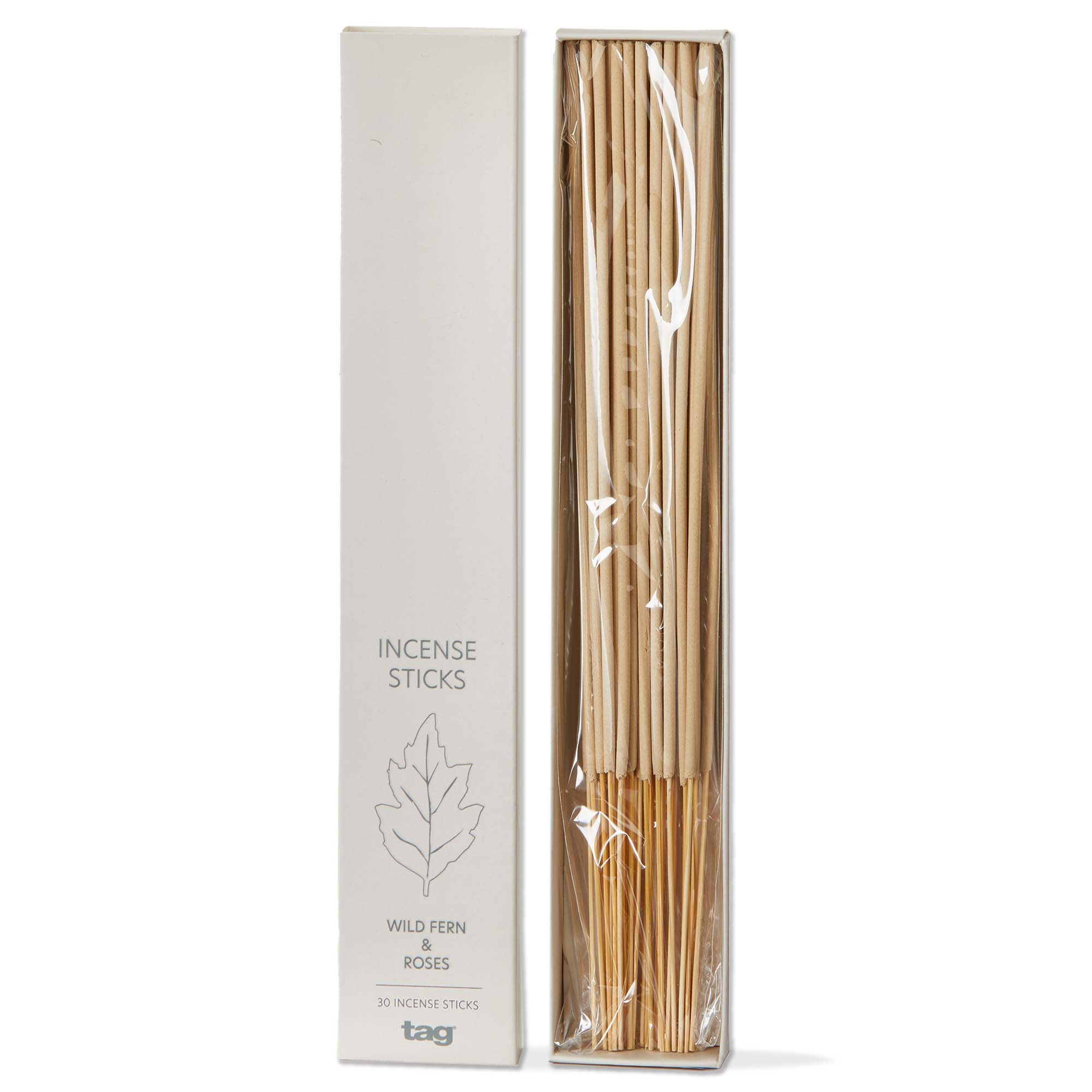 Picture of WILD FERN & ROSES INCENSE STCKS S/30