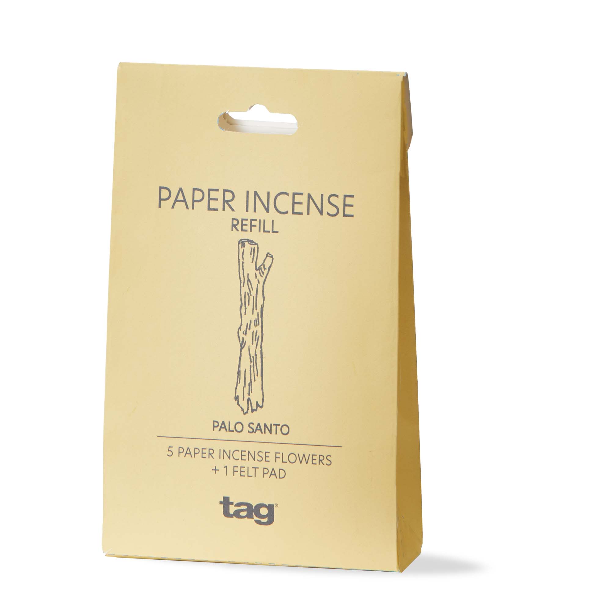 Picture of PALO SANTO PAPER INCENSE REFILLS S/5