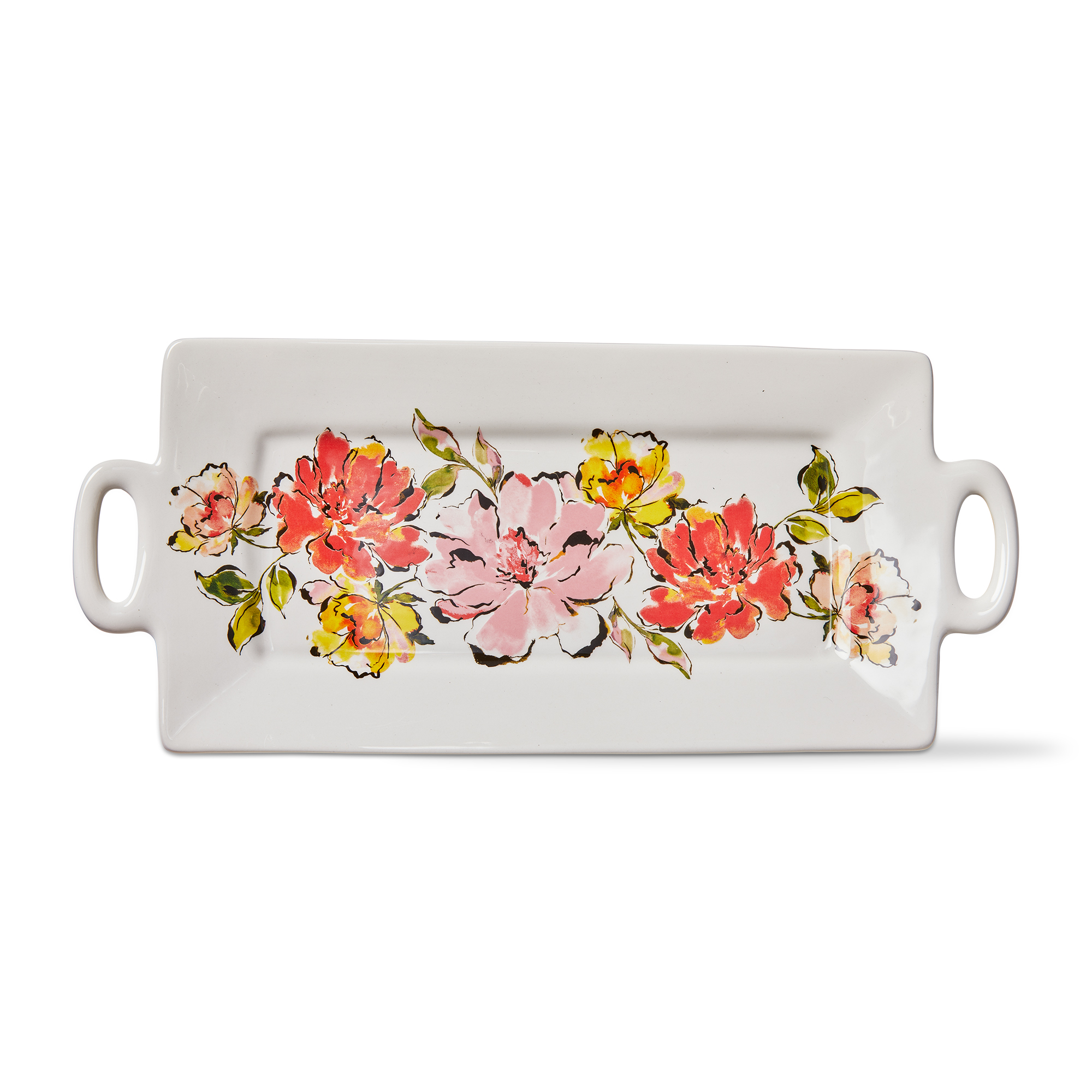 Picture of IN BLOOM RECTANGULAR PLATTER