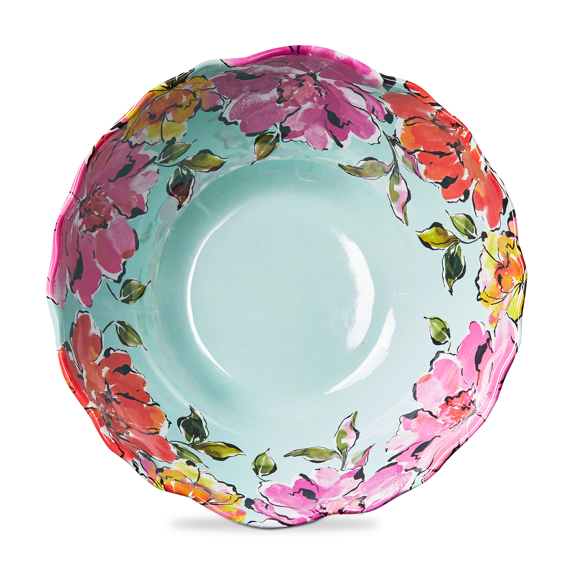 Picture of IN BLOOM MELAMINE SERVING BOWL