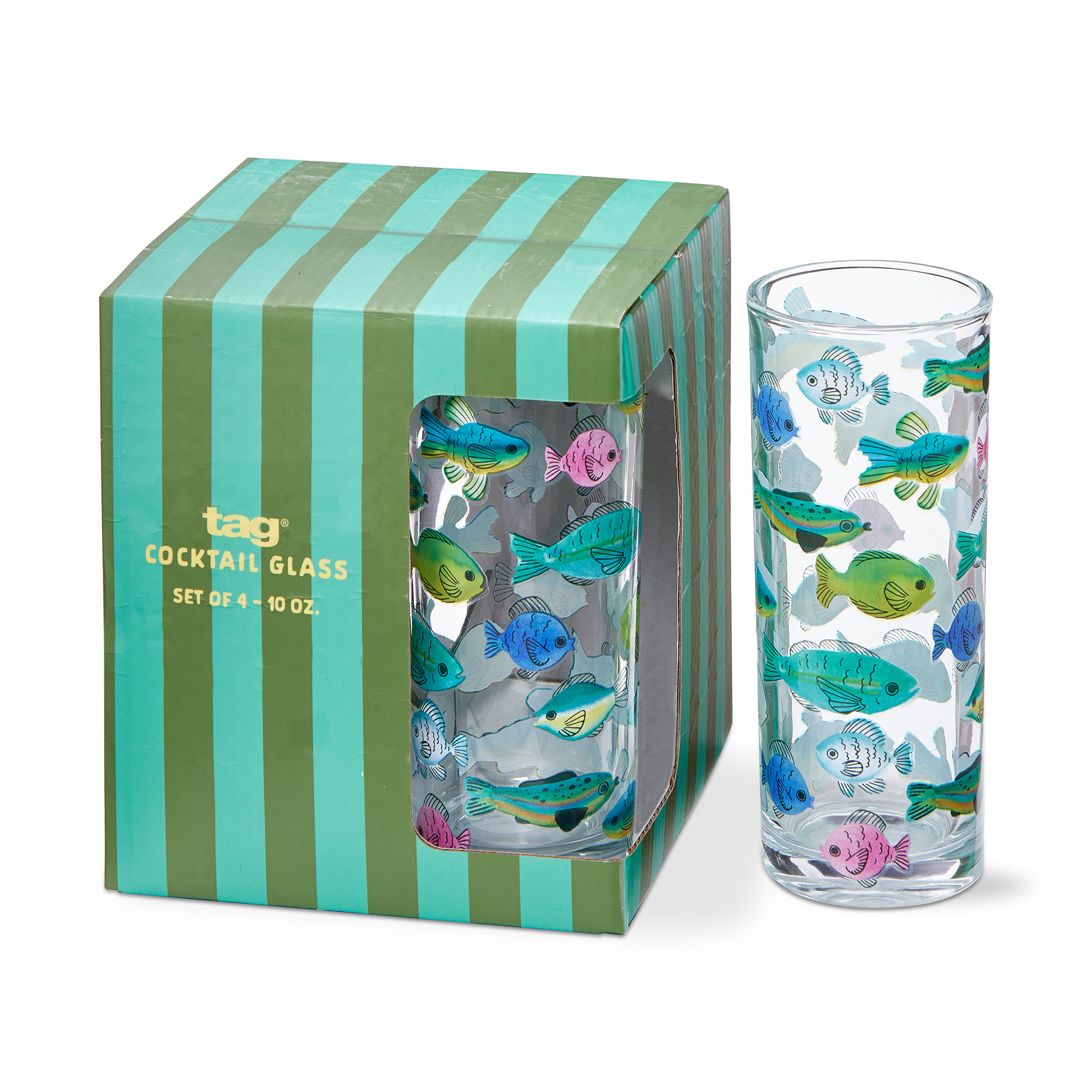 Picture of MAKE A SPLASH DRINKS GLASS S/4