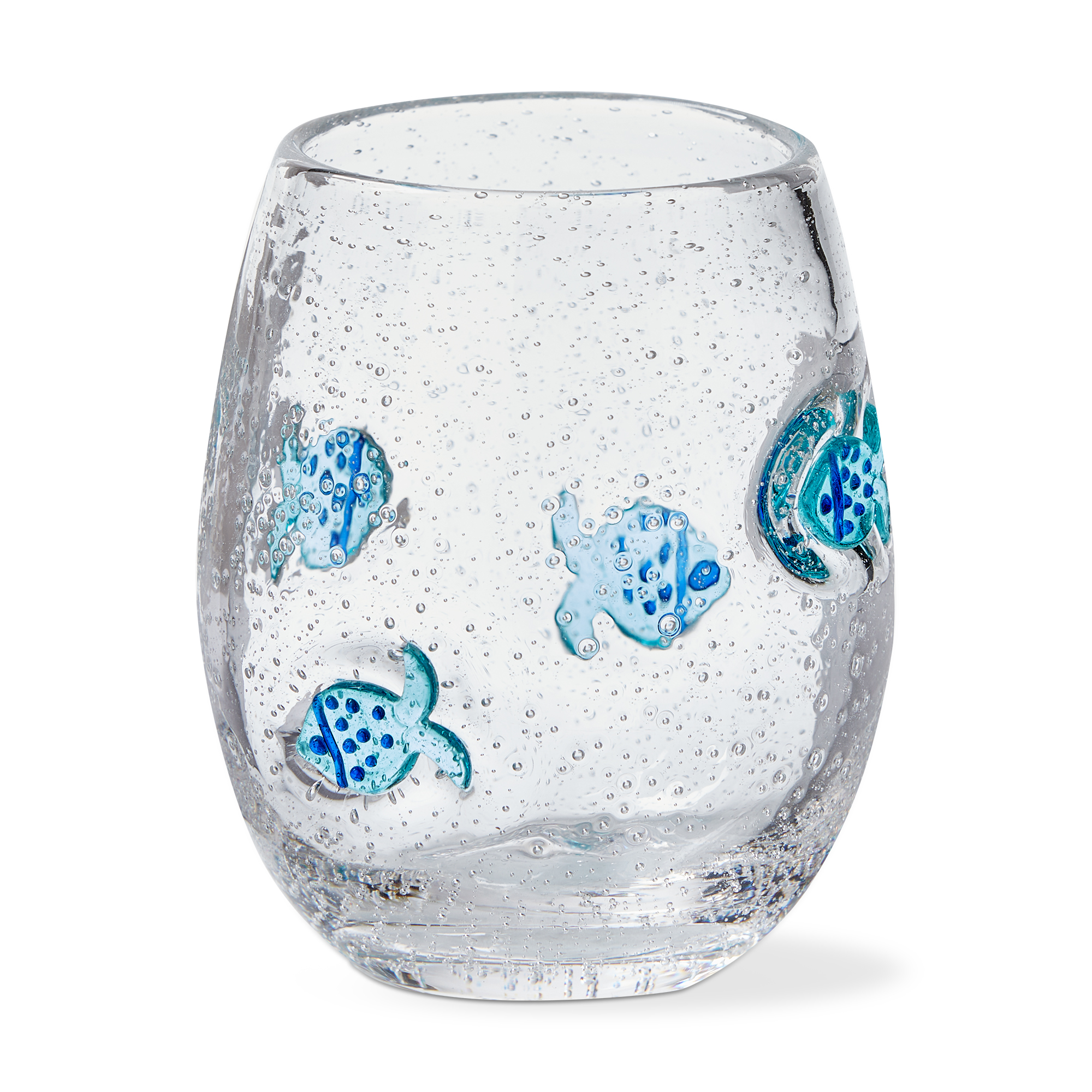 Picture of FISH BUBBLE GLASS STEMLESS WINE