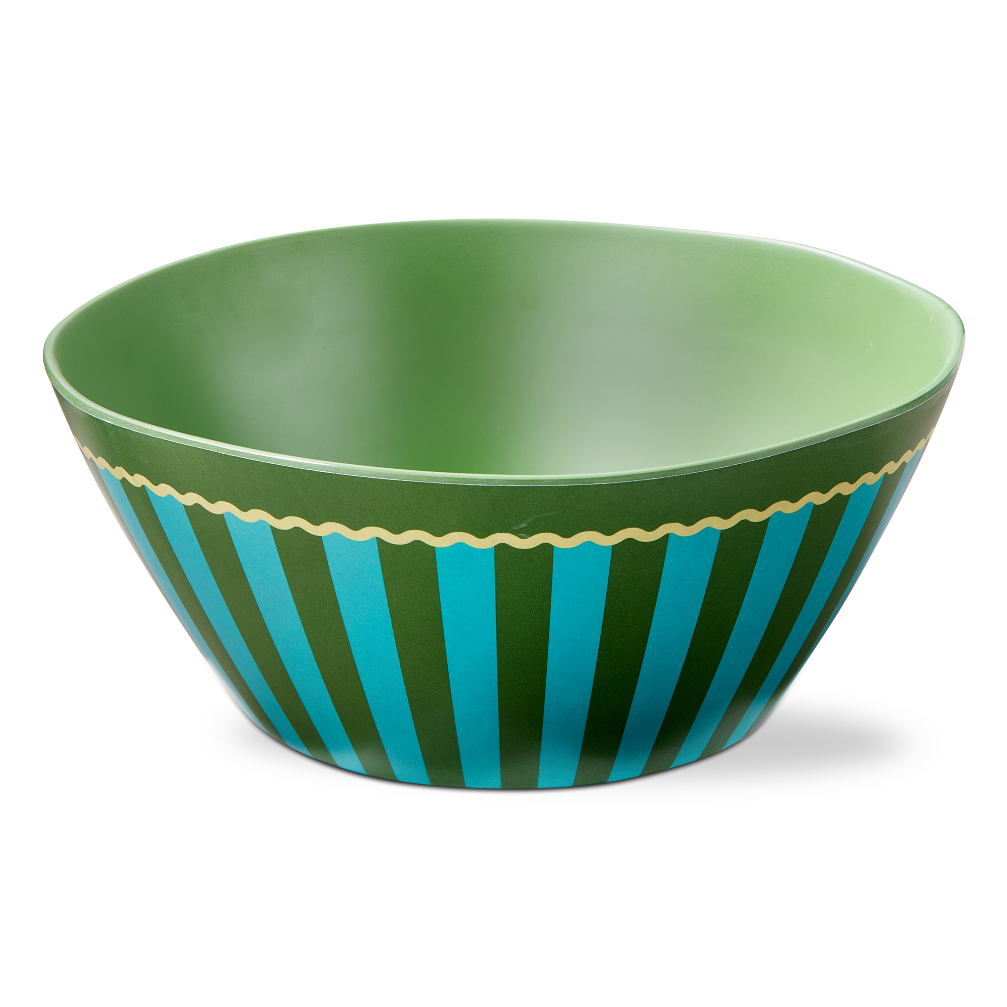 Picture of CABANA STRIPE MELAMINE SERVING BOWL