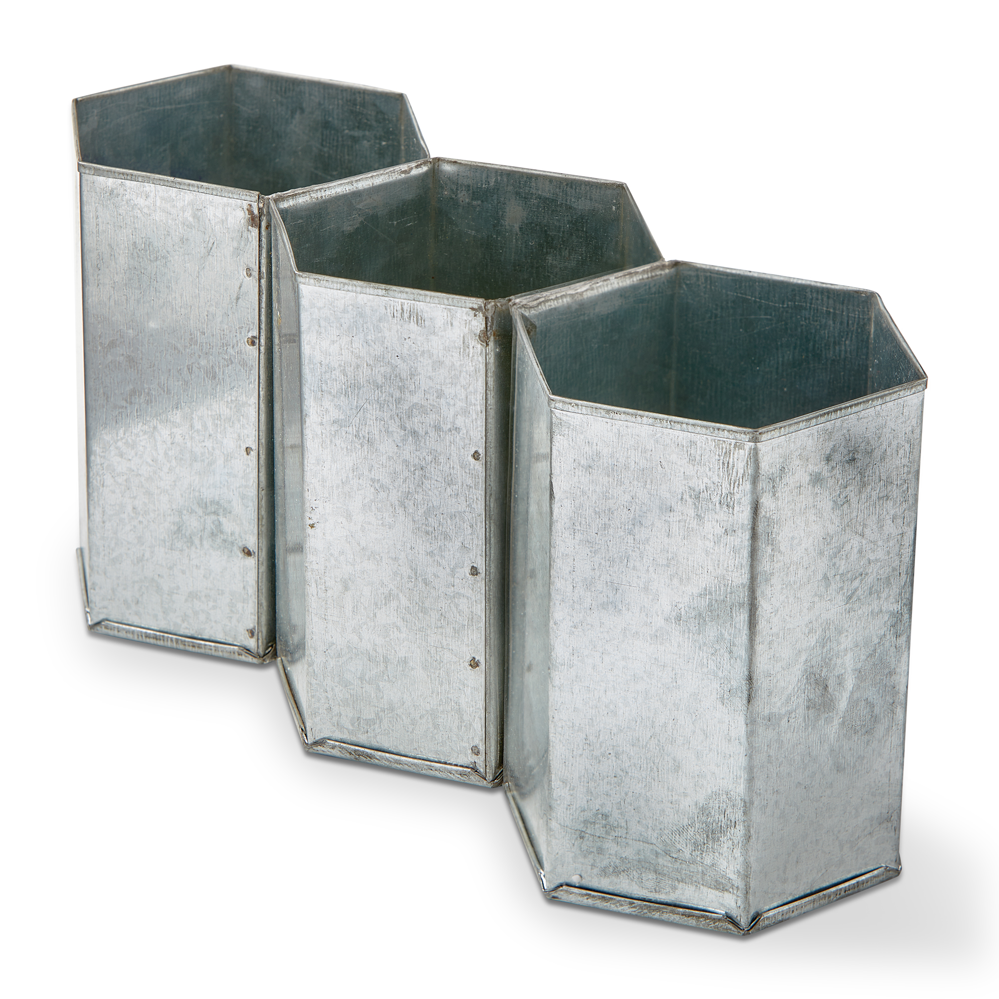 Picture of GALVANIZED FLATWARE CADDY