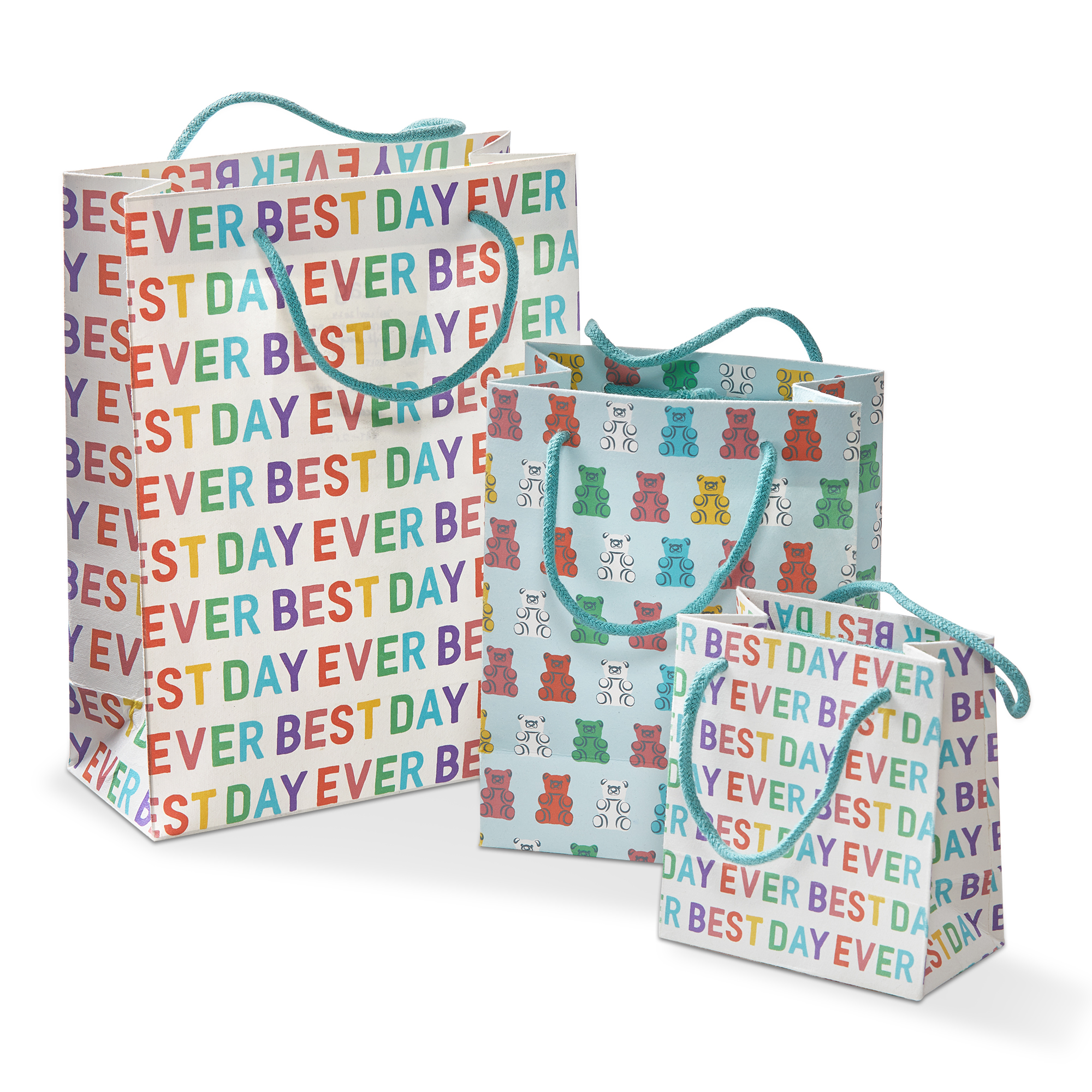 Picture of BEST DAY EVER GIFT BAG S/3
