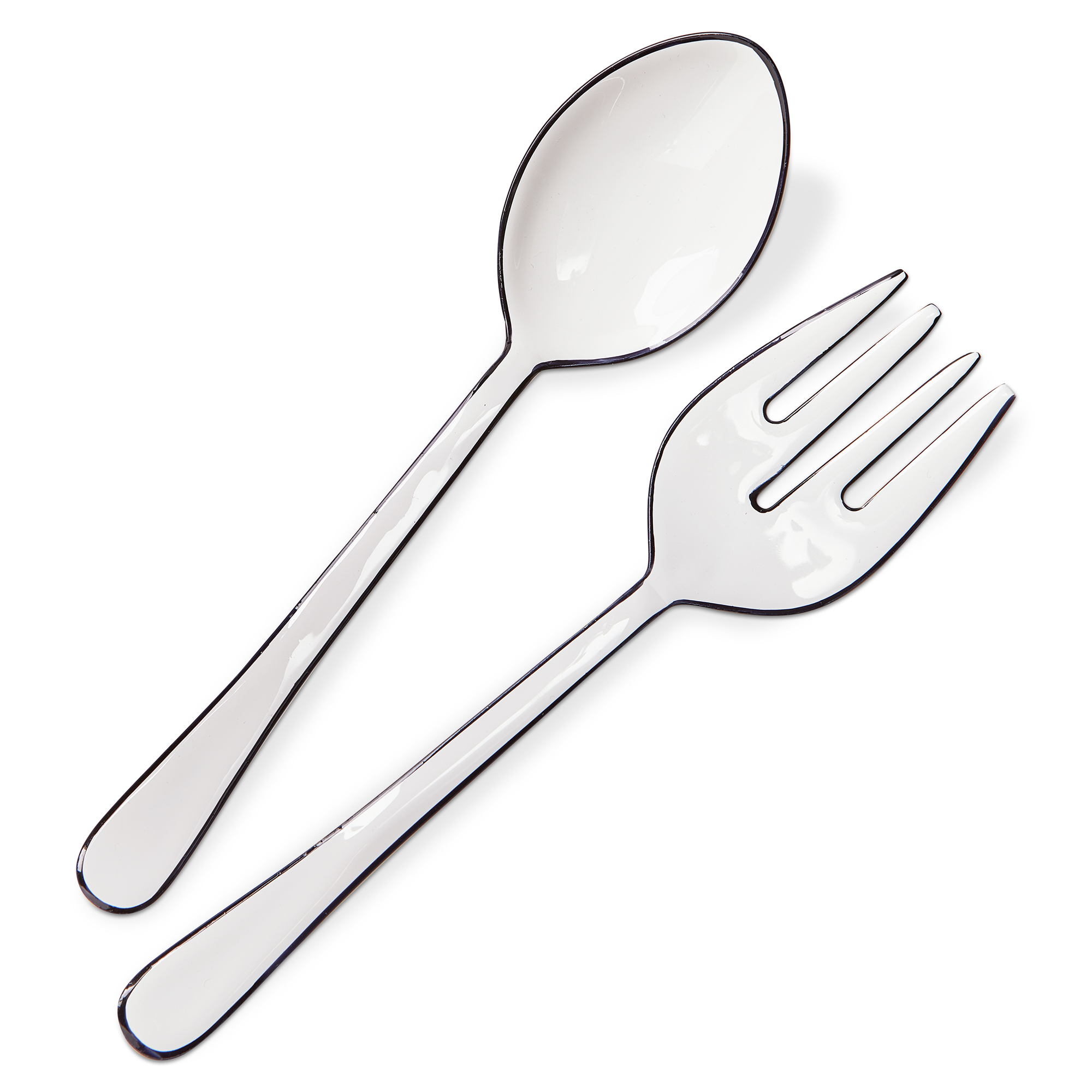 Picture of MONROE ENAMEL SERVING UTENSIL S/2