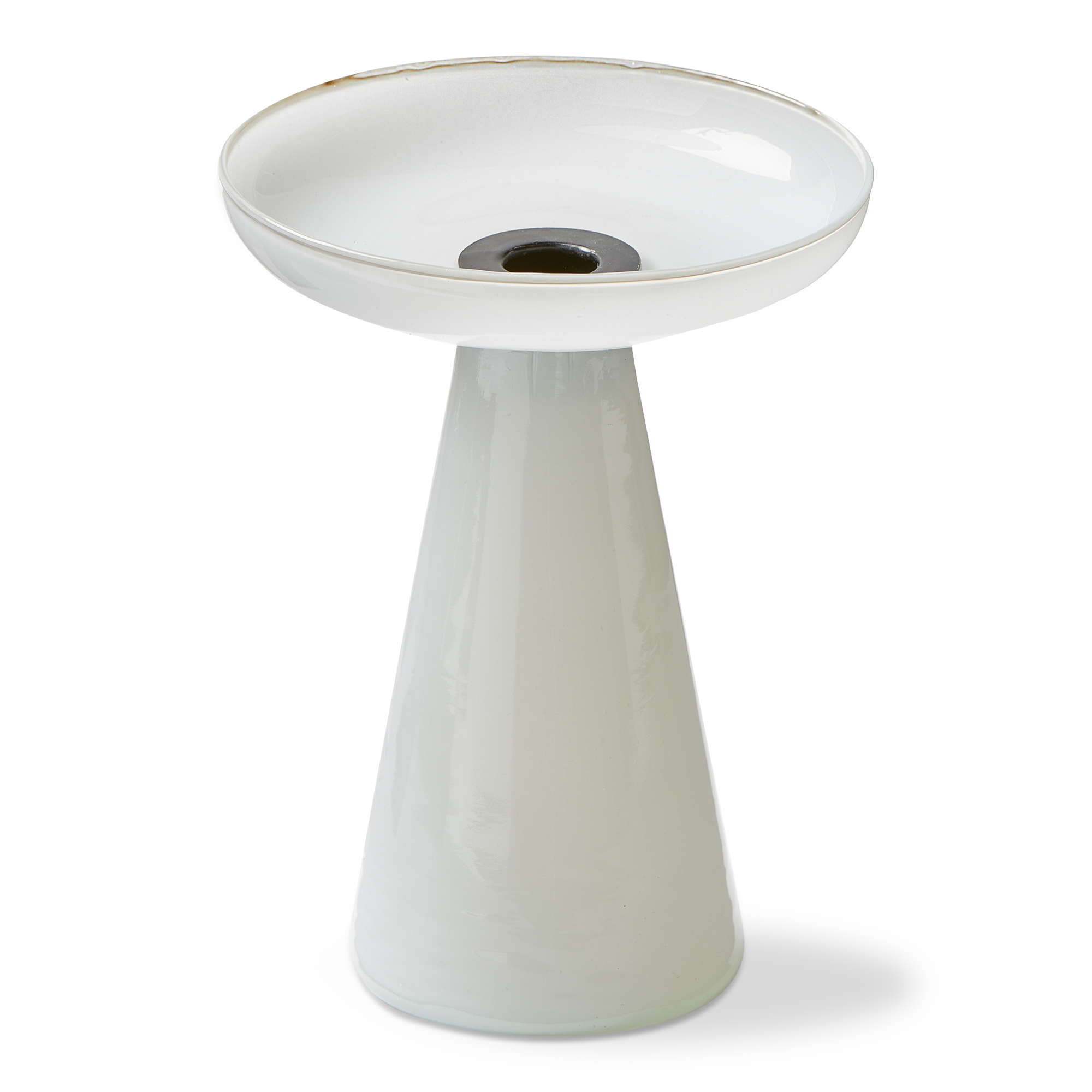 Picture of LEON GLASS TAPER HOLDER LG WHITE