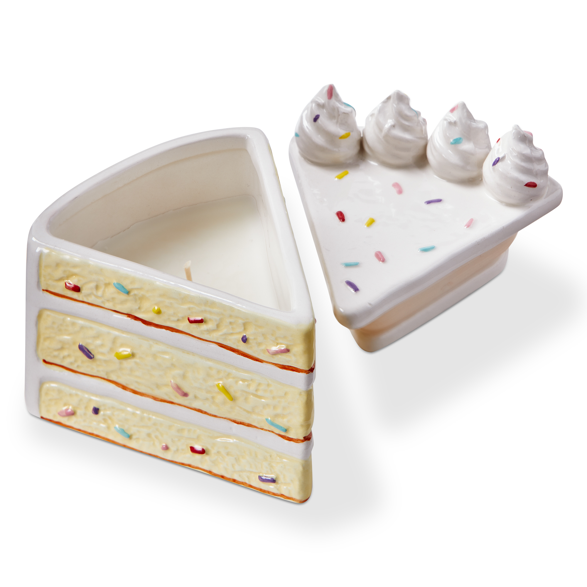 Picture of SPRINKLE CAKE SLICE CANDLE