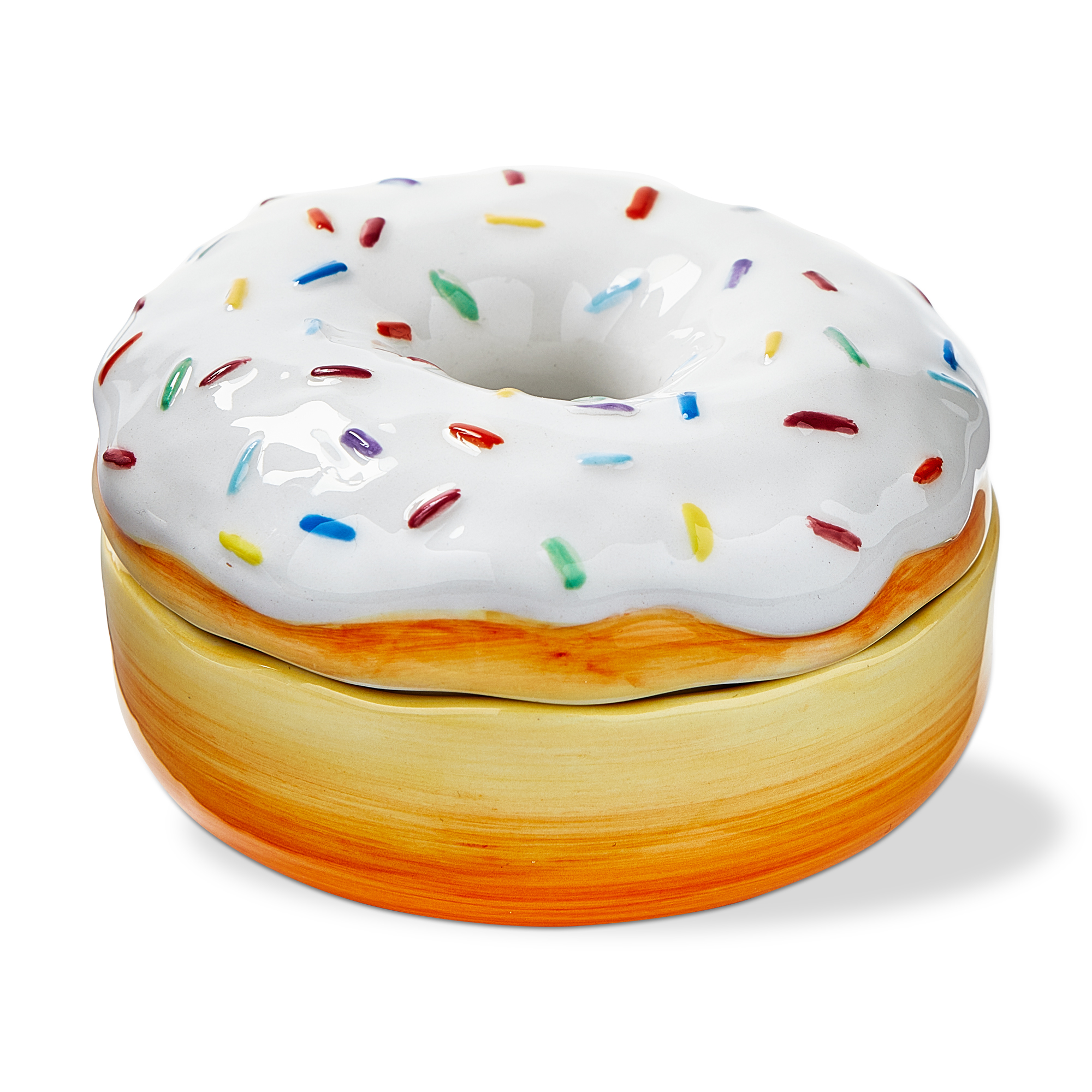 Picture of SPRINKLE DONUT TRINKET DISH WHITE