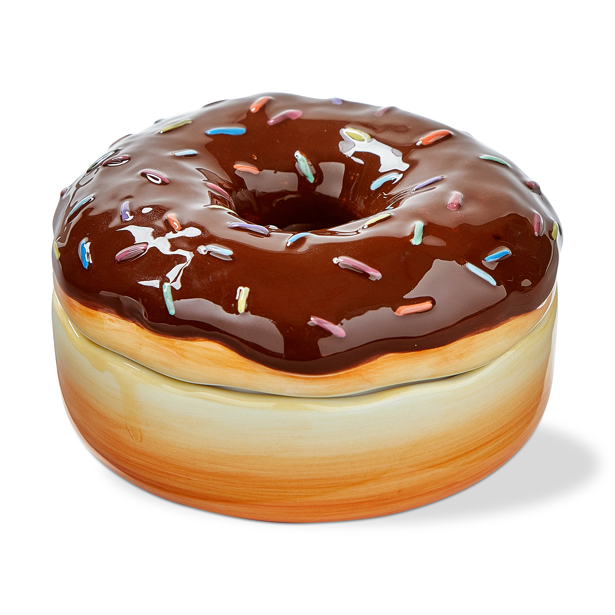 Picture of SPRINKLE DONUT TRINKET DISH CHOCOLATE