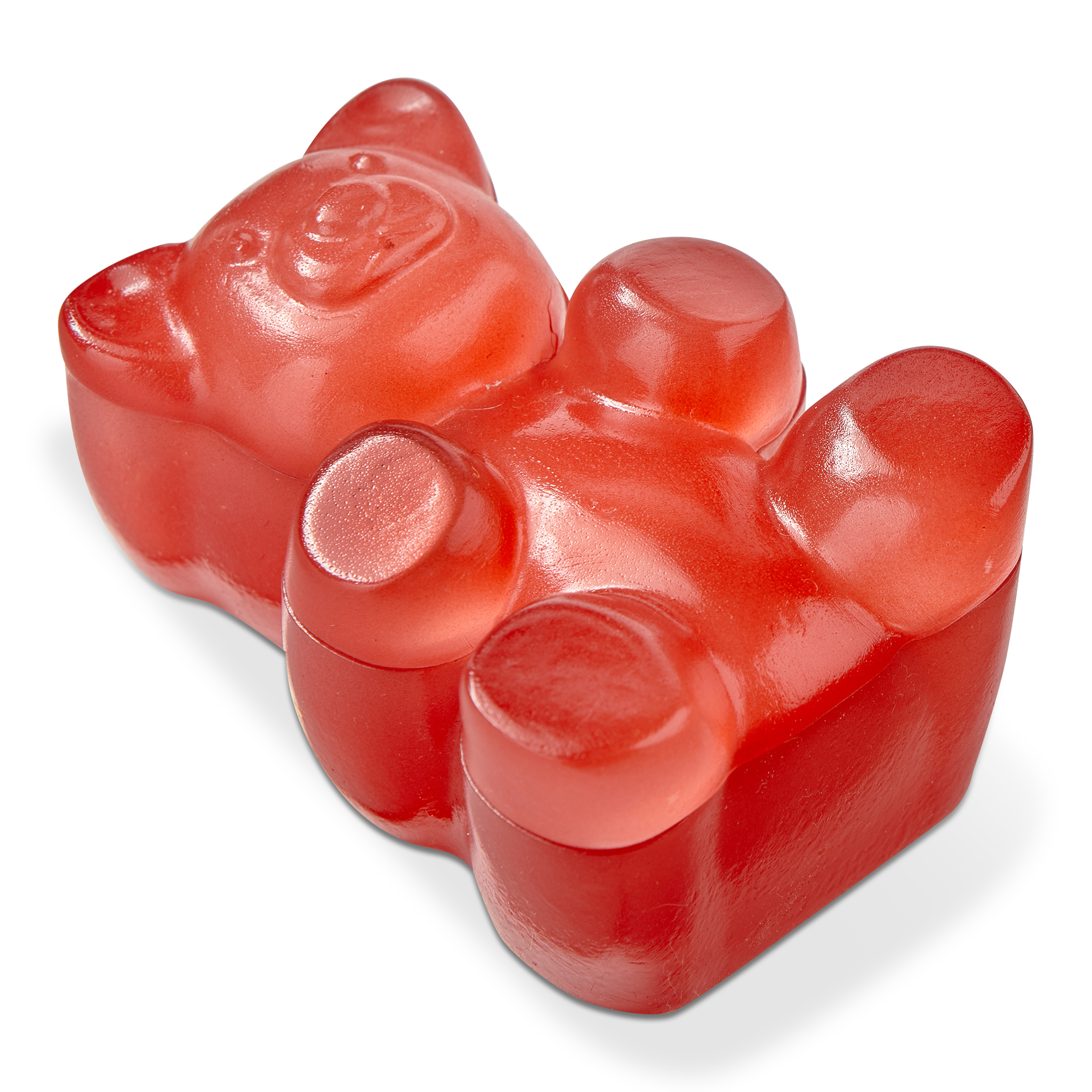 Picture of GUMMY BEAR TRINKET DISH RASPBERRY