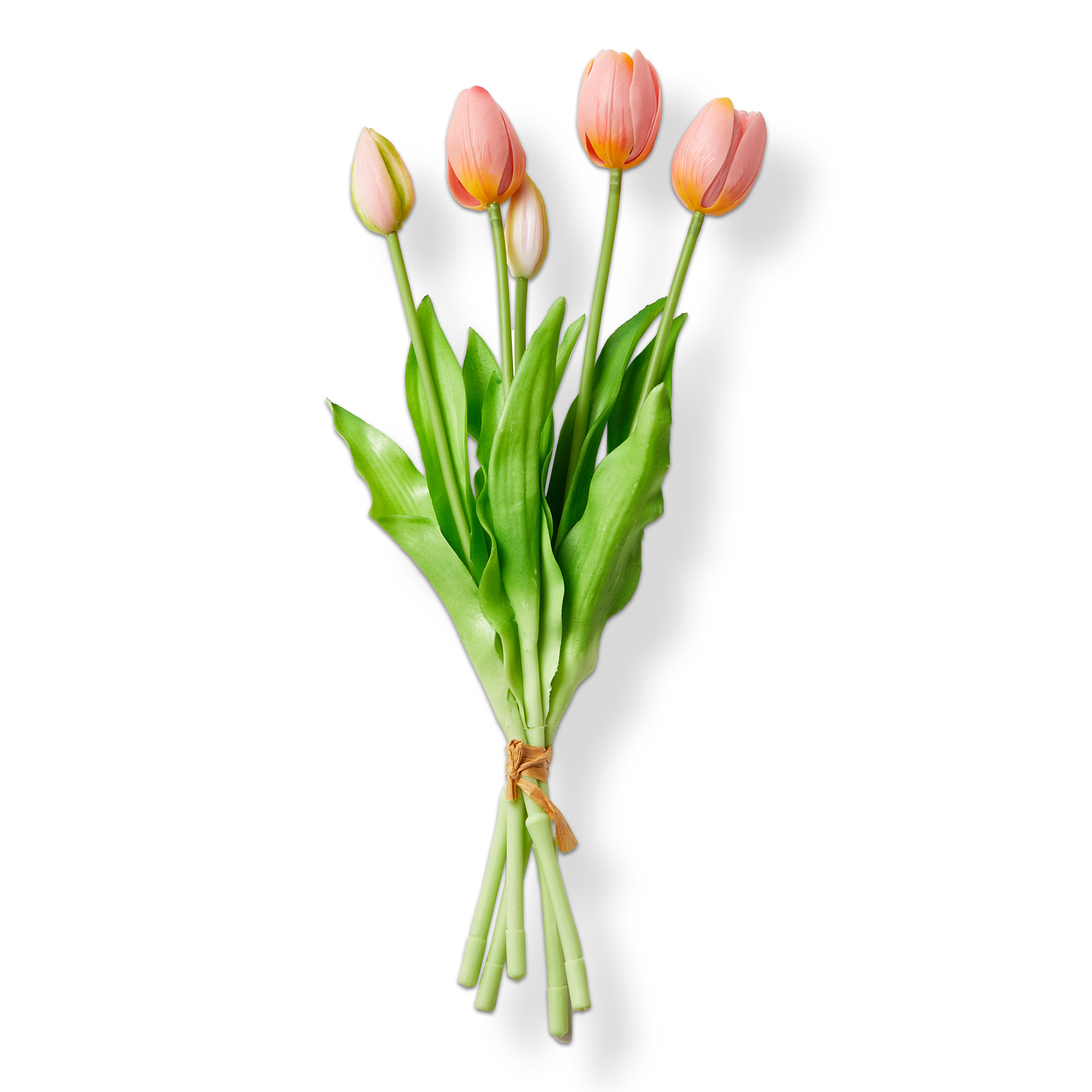 Picture of SOFT TOUCH FAUX TULIP BUNCH PINK
