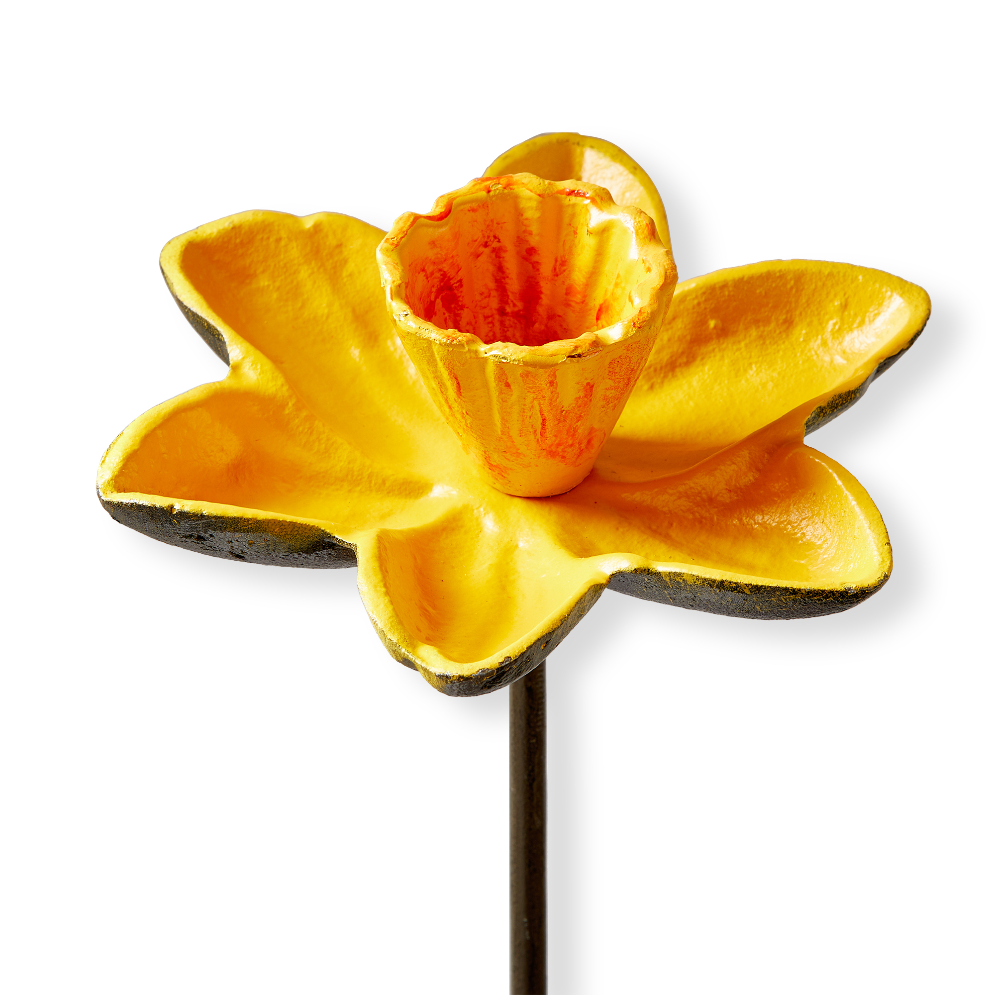 Picture of FLOWER BIRD BATH GARDEN STAKE