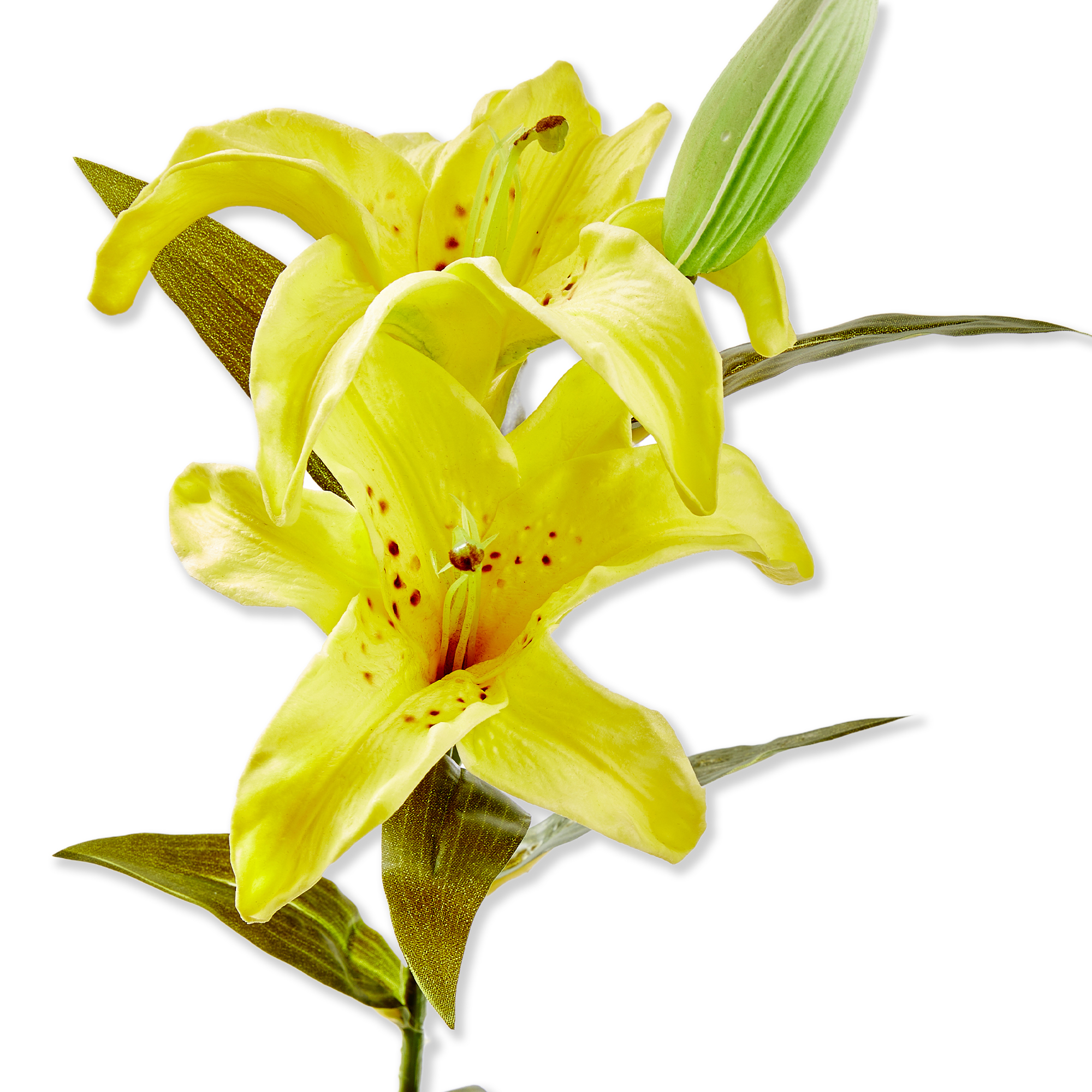 Picture of SOFT TOUCH FAUX LILY STEM YELLOW