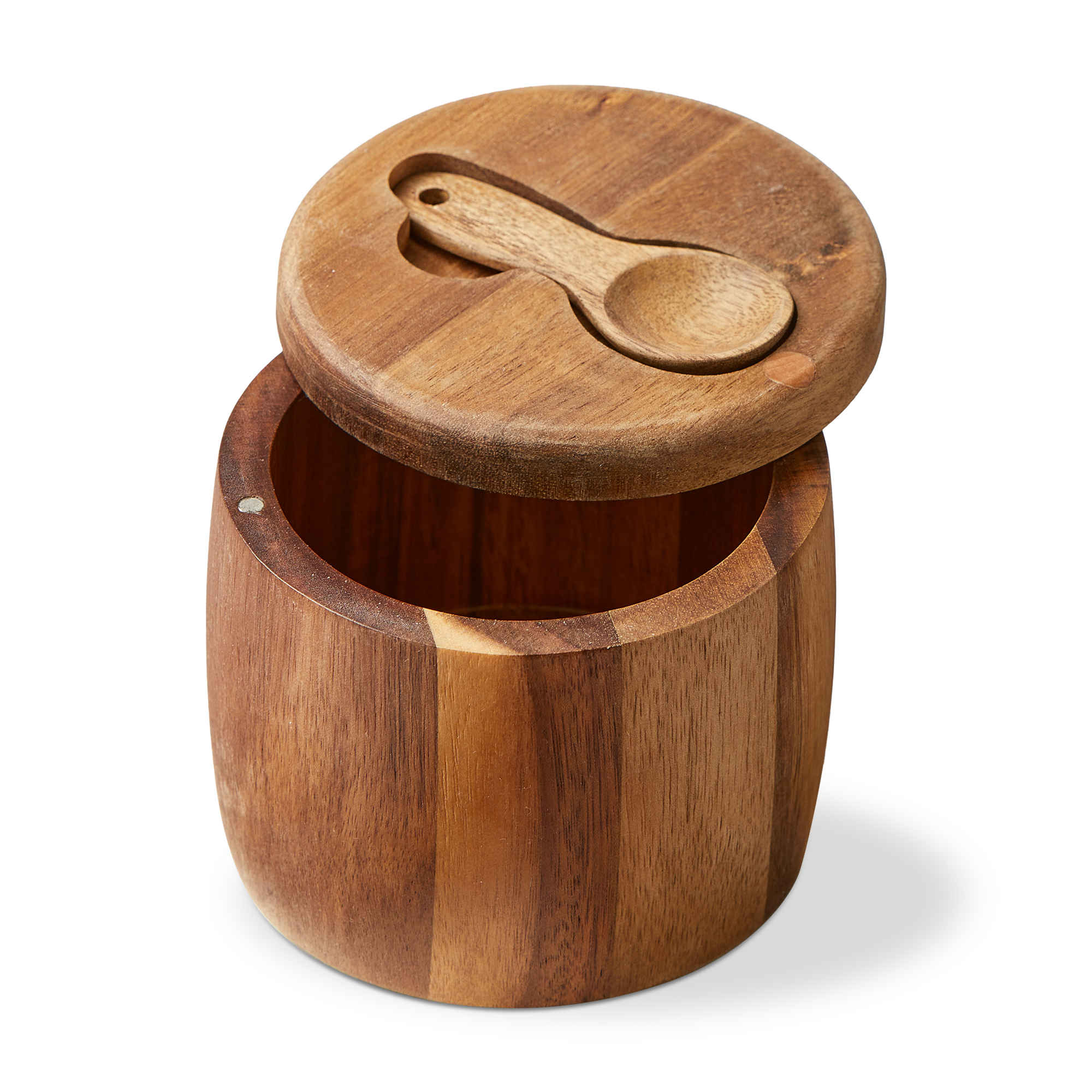 Picture of ACACIA WOOD SALT CELLAR