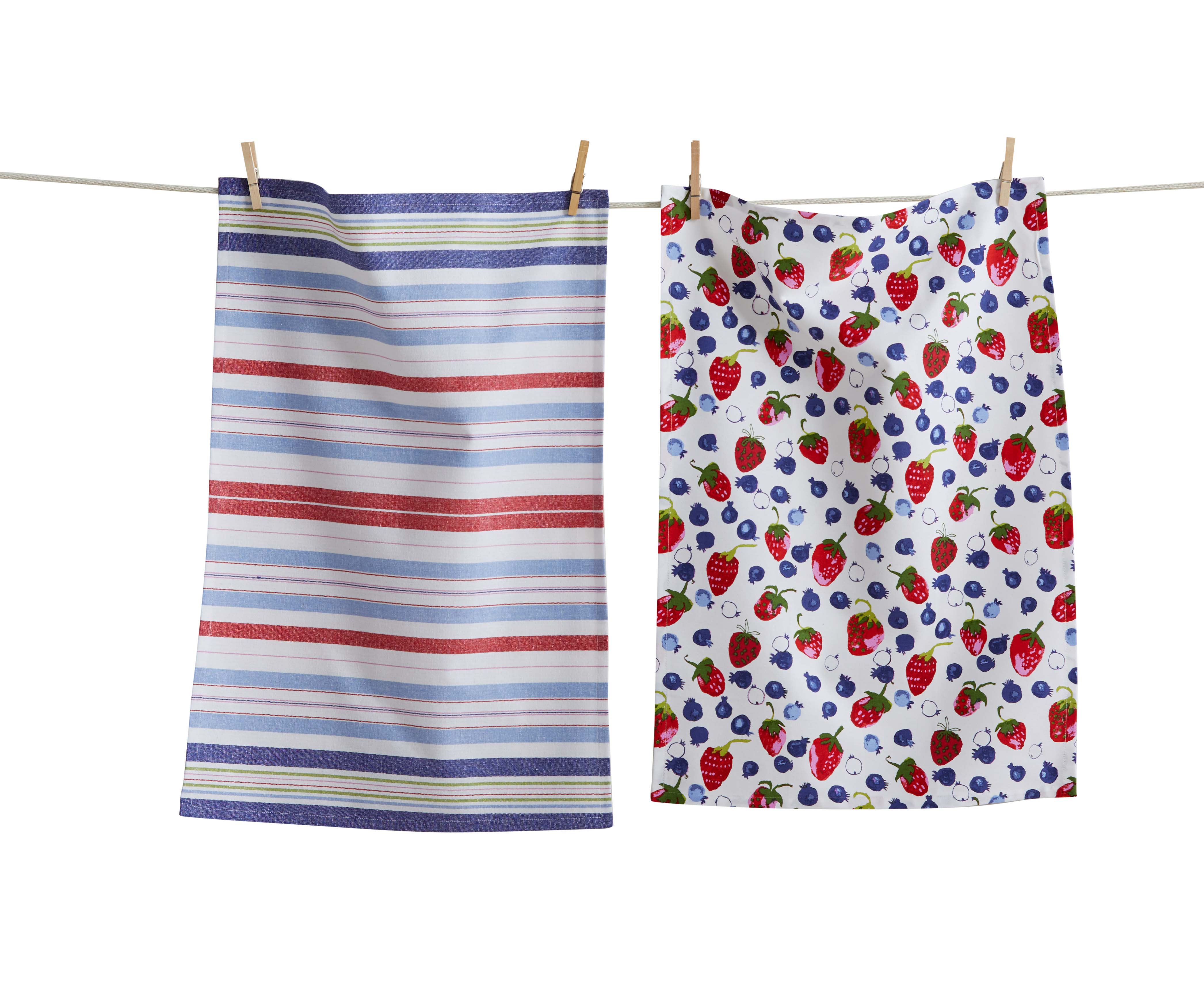 Picture of TOSSED BERRIES DISHTOWEL S/2