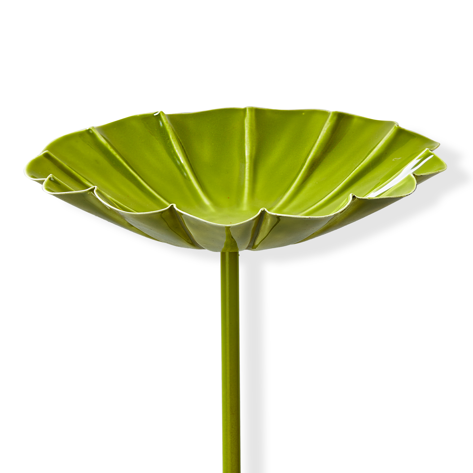 Picture of GARDEN PATH BIRD BATH GARDEN STAKE GREEN
