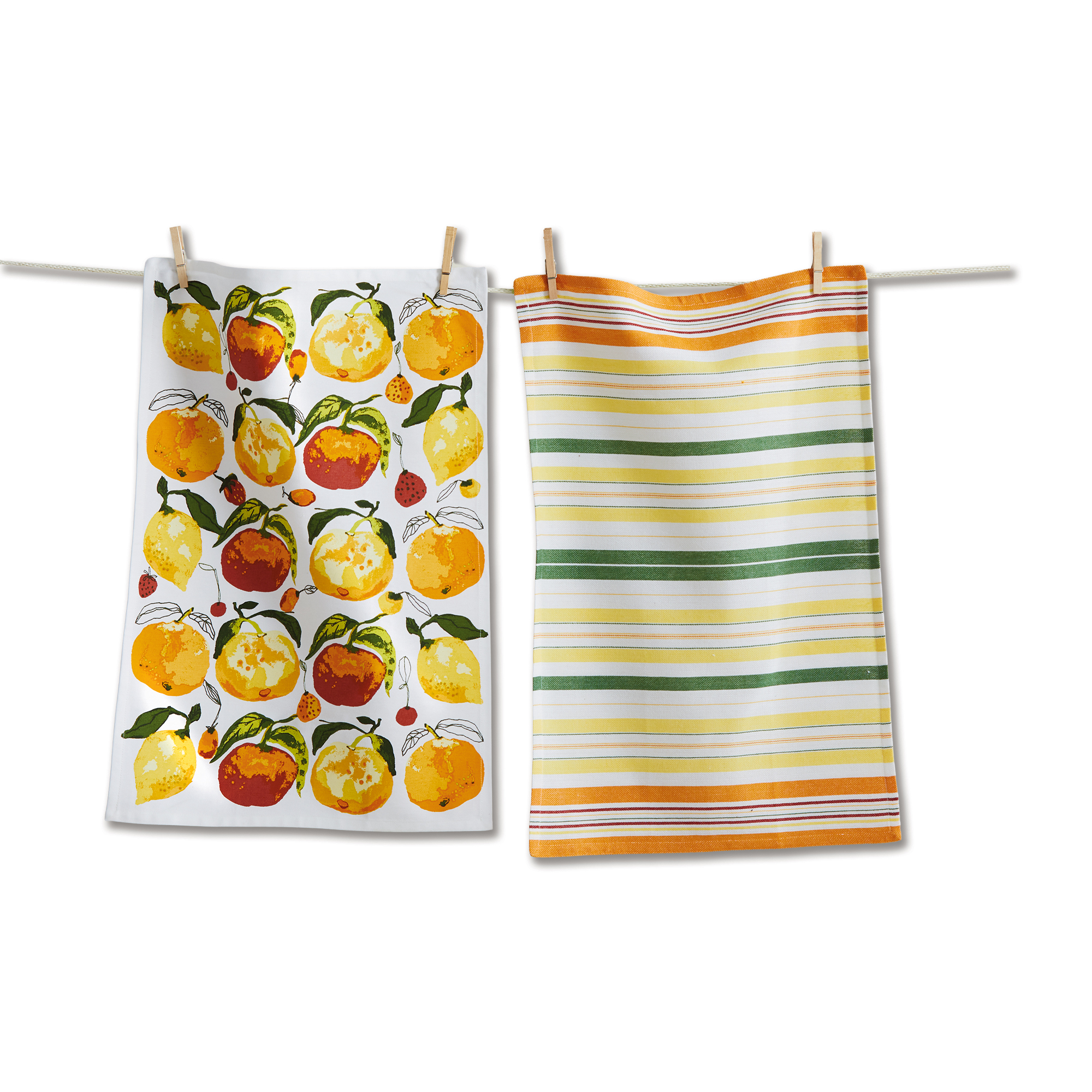 Picture of CITRUS FRUIT DISHTOWEL S/2