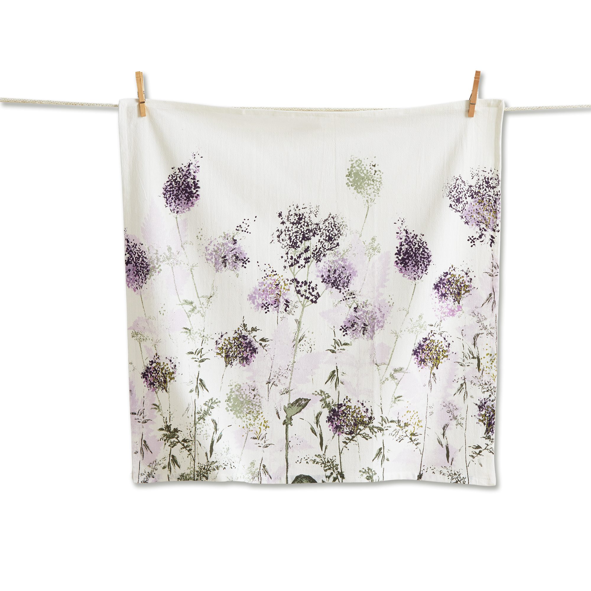 Picture of ARTISONA LILAC FLOUR SACK DISHTOWEL