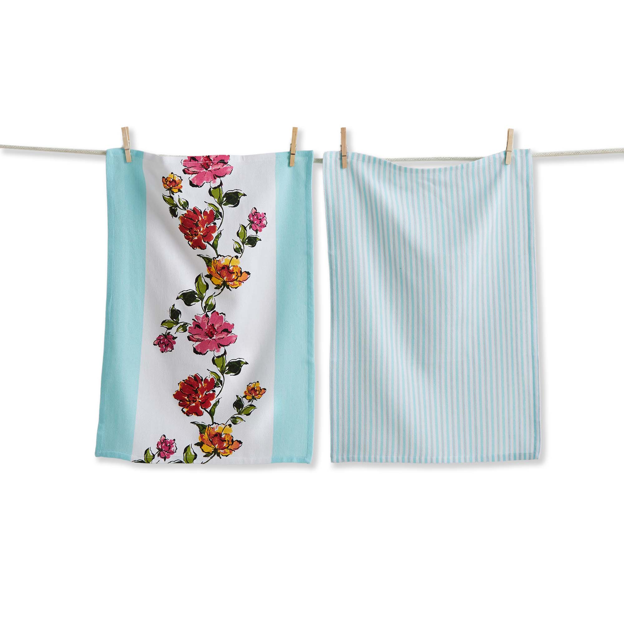 Picture of IN BLOOM DISHTOWEL SET/2