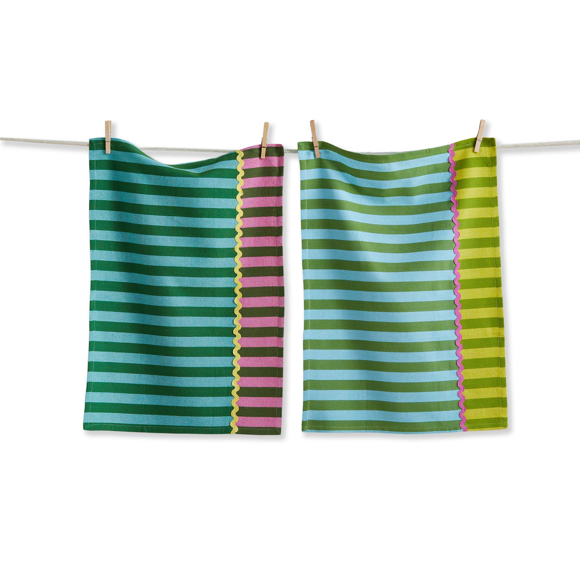Picture of CABANA STRIPE DISHTOWEL S/2