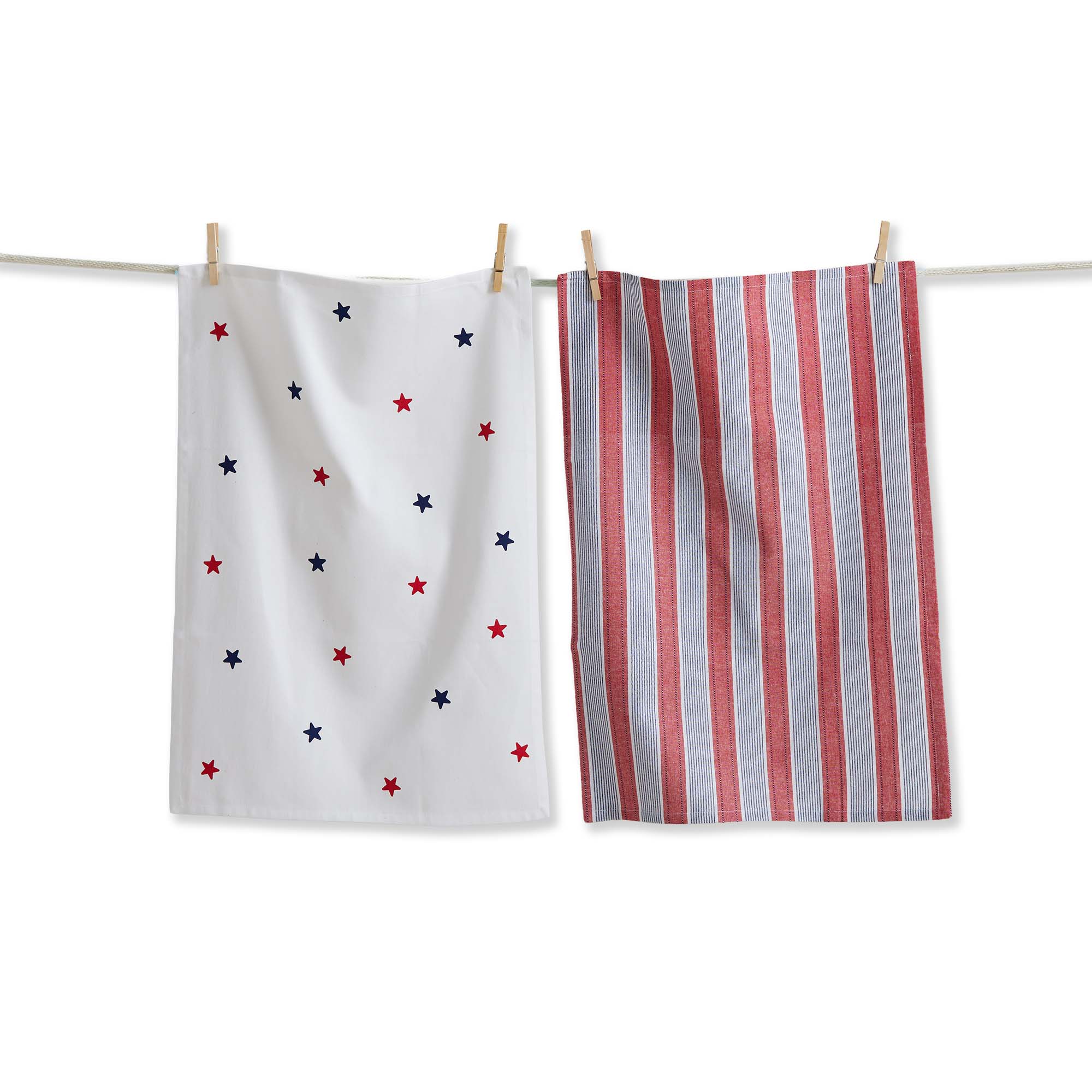Picture of STARS & STRIPES DISHTOWEL SET/2
