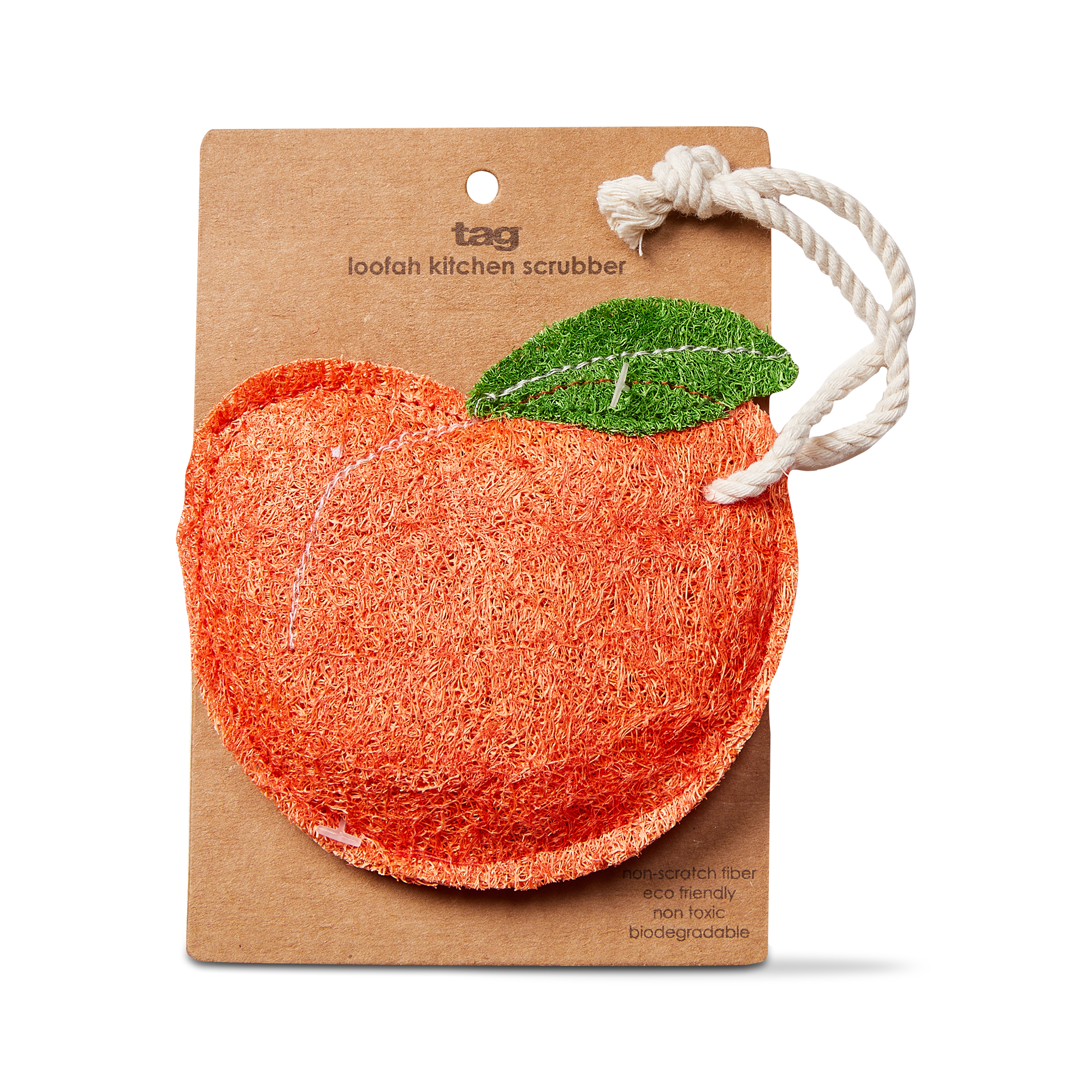 Picture of PEACH LOOFAH SCRUBBER