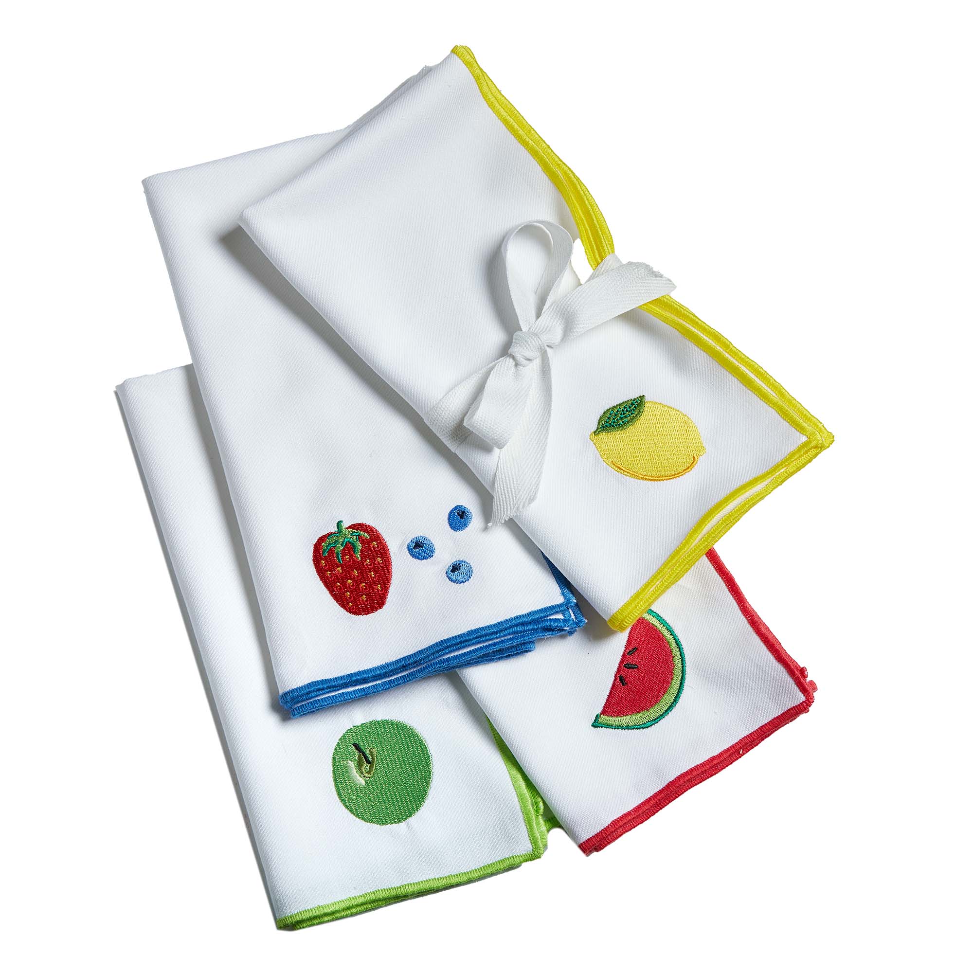 Picture of FRESH PICK EMBROIDERED NAPKIN S/4