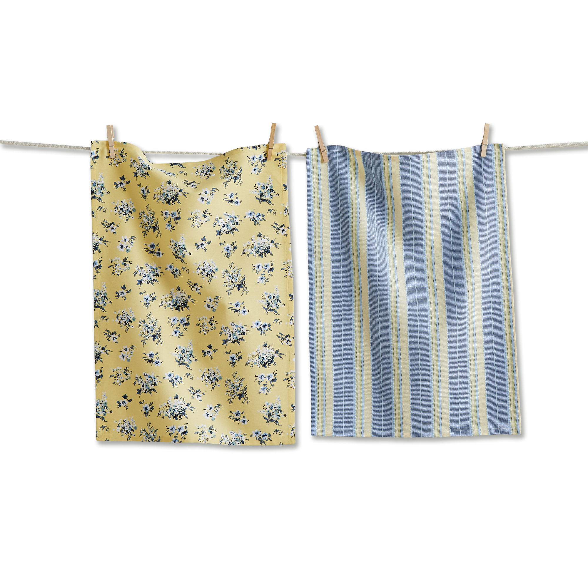 Picture of YELLOW FLORAL BOUQUET DT S/2