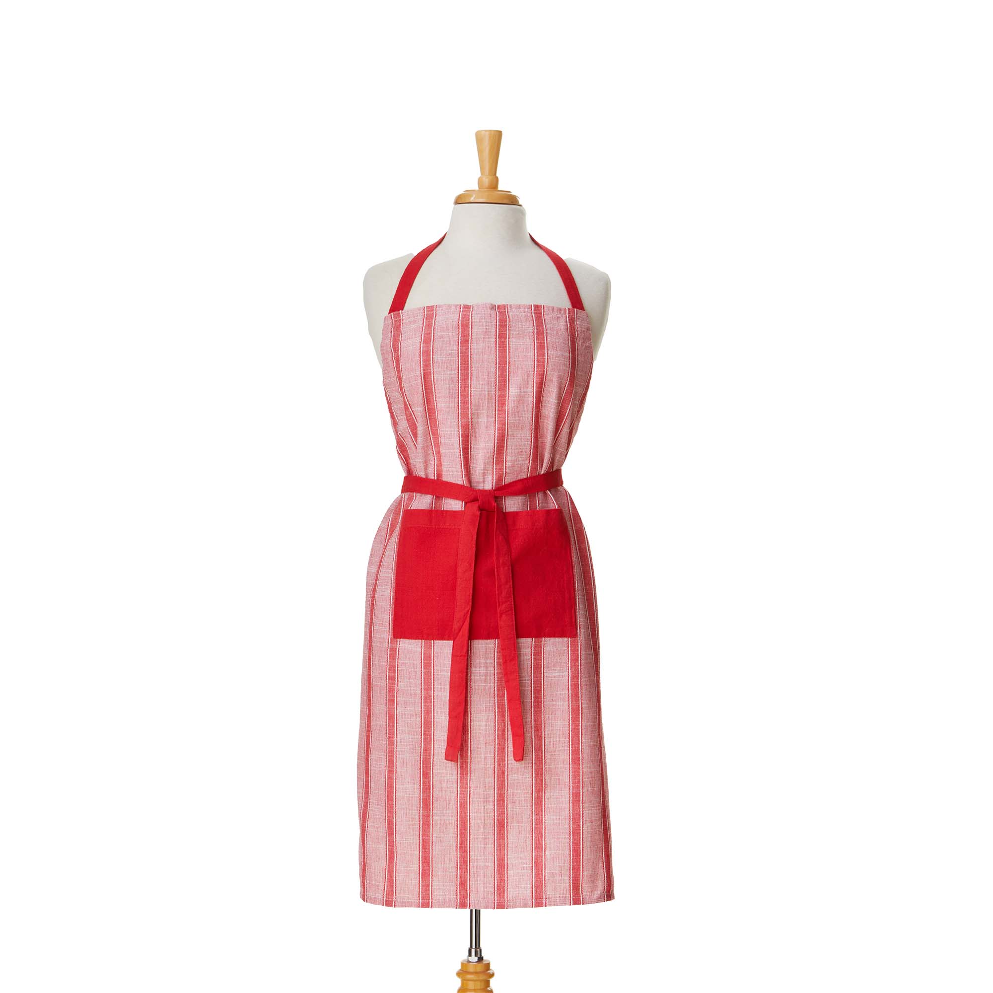 Picture of RED & WHITE STRIPE APRON
