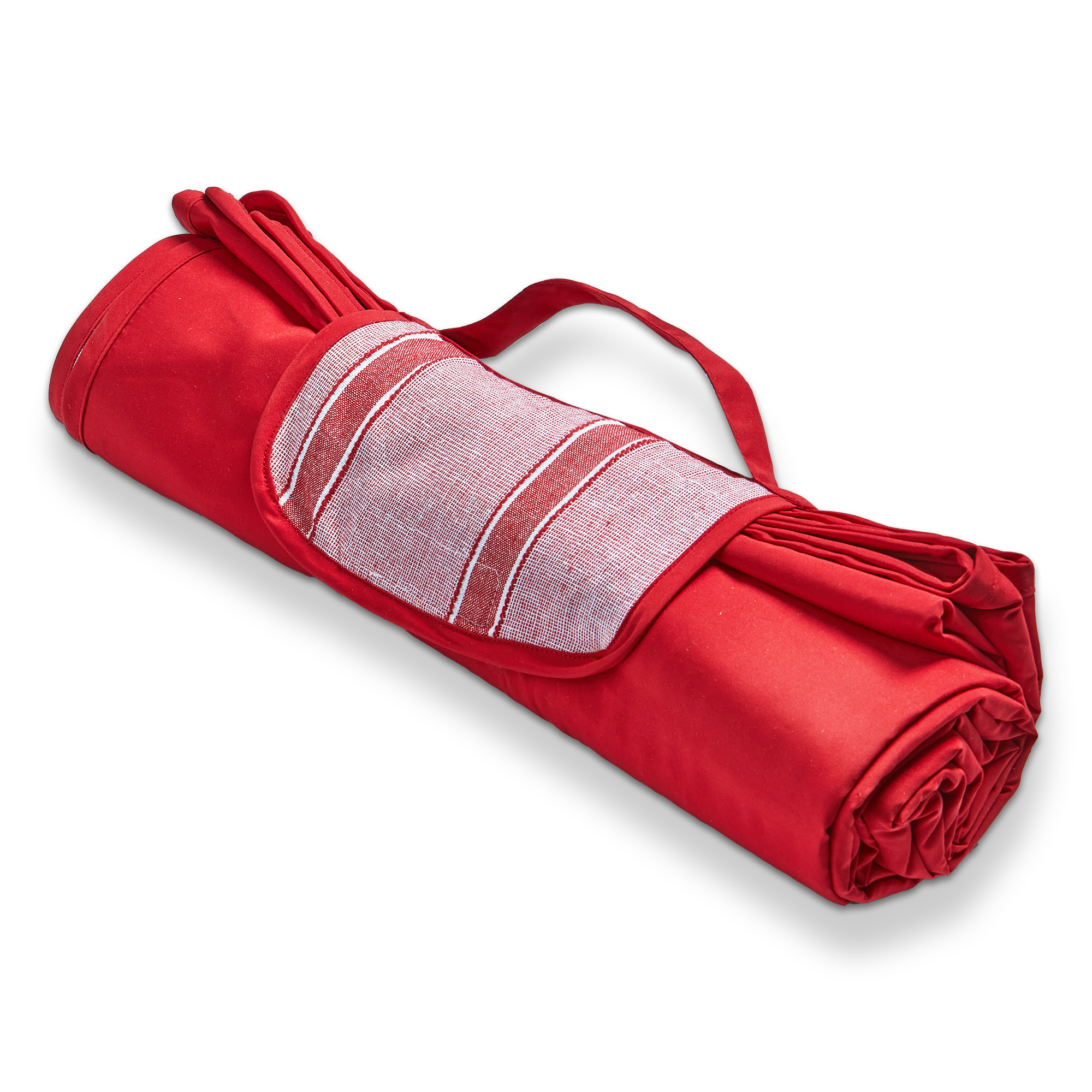 Picture of RED & WHITE STRIPE PICNIC BLANKET