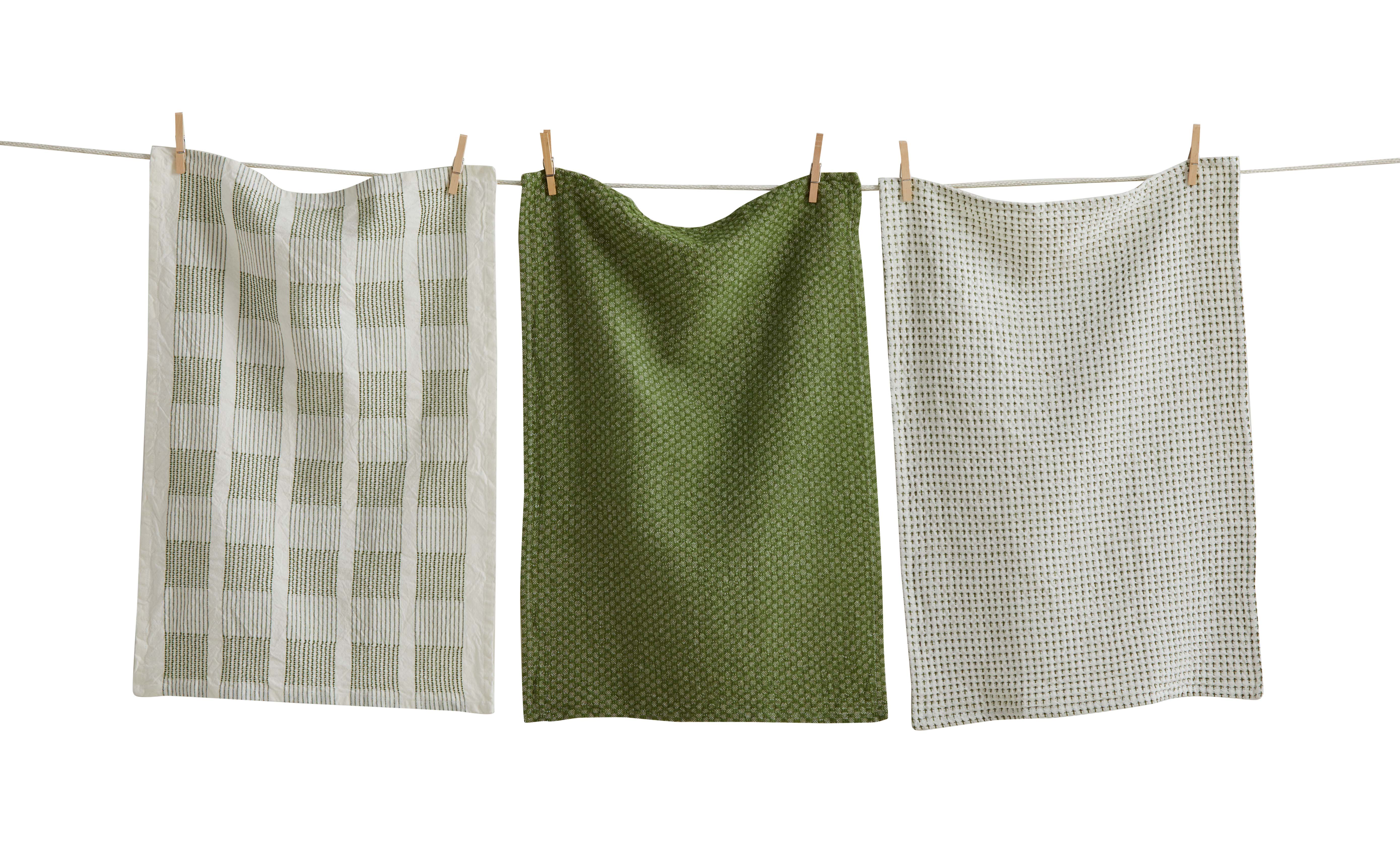 Picture of SONOMA DISHTOWEL S/3 GREEN