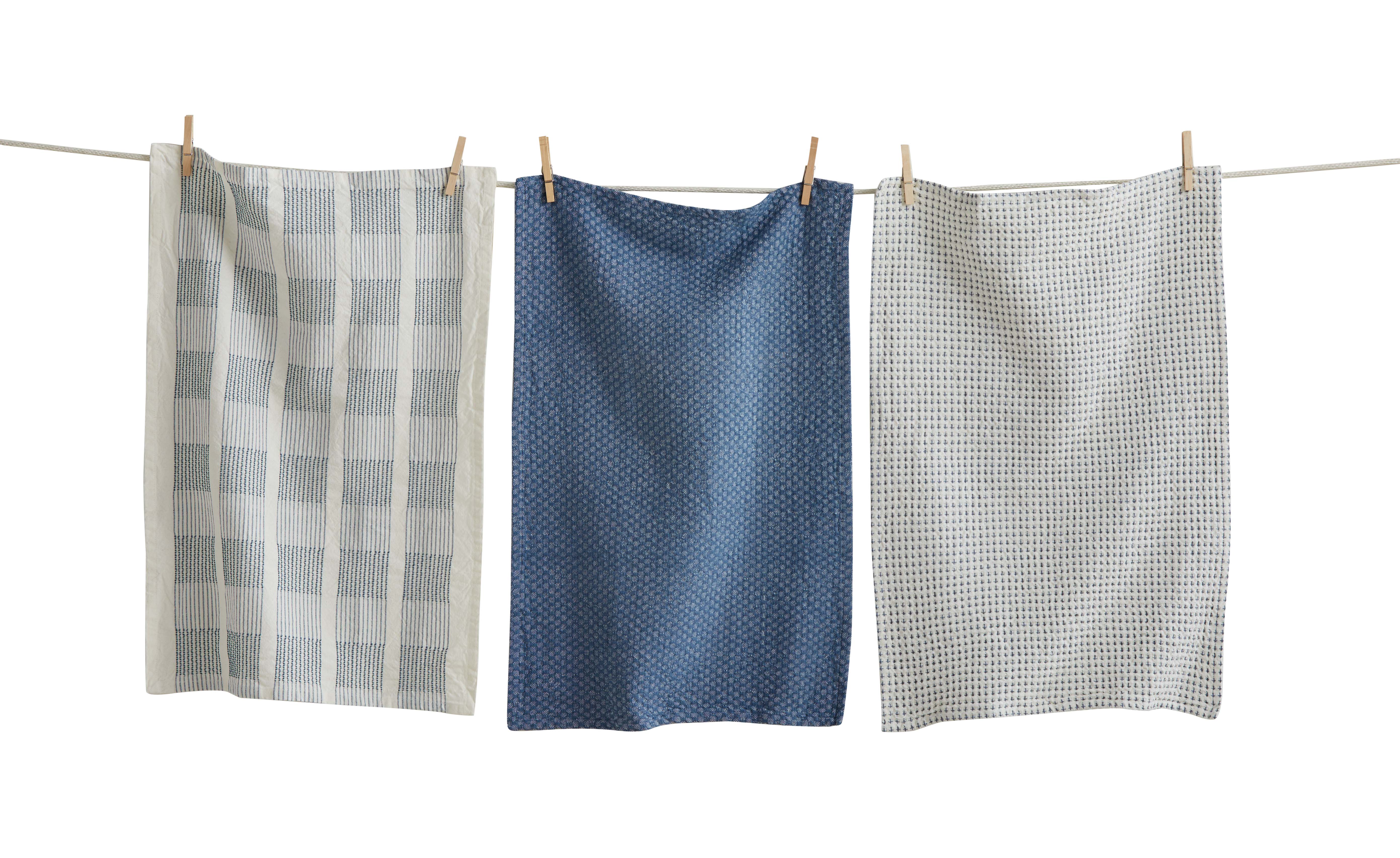 Picture of SONOMA DISHTOWEL S/3 BLUE