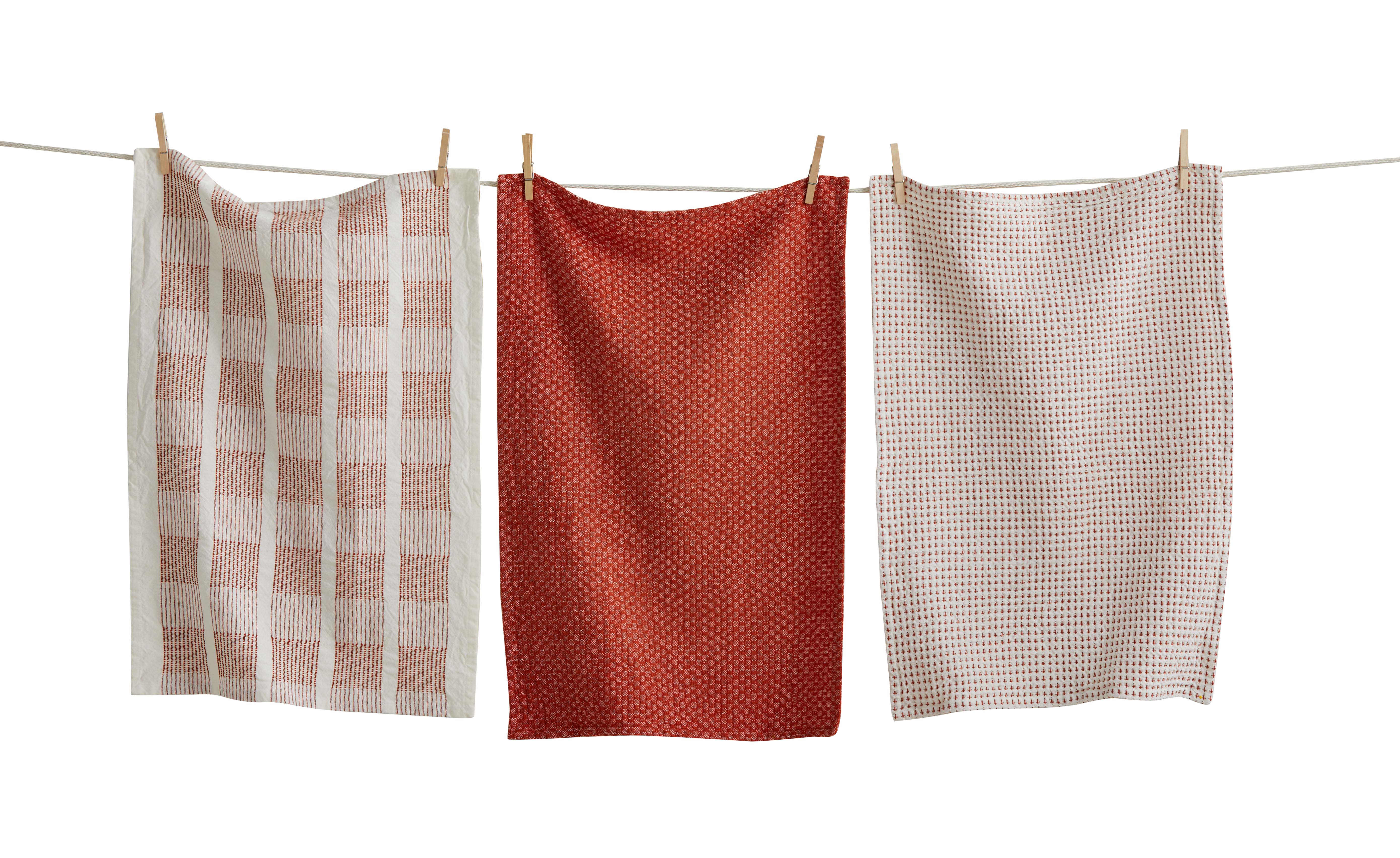 Picture of SONOMA DISHTOWEL S/3 RED