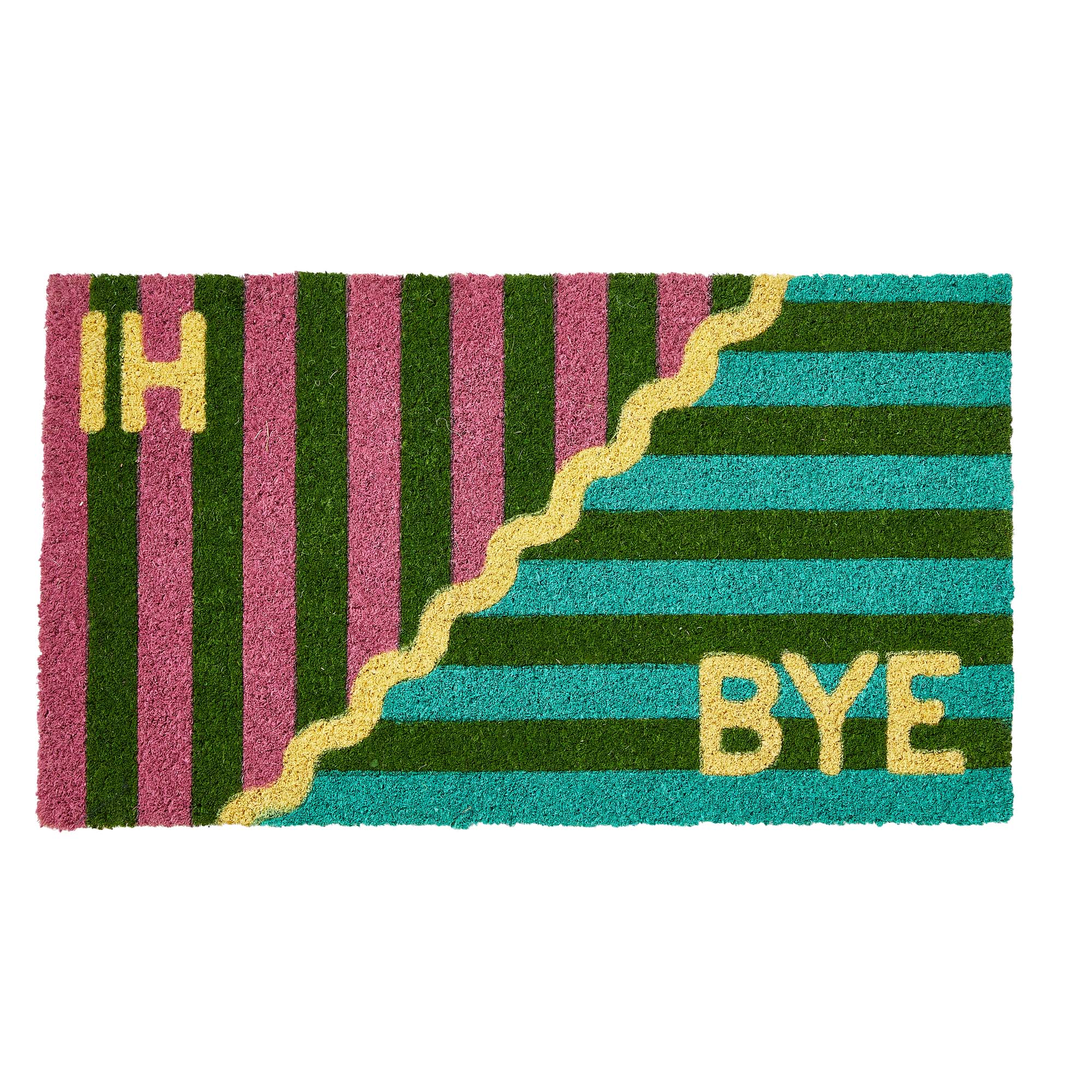 Picture of CABANA STRIPE NON-SLIP COIR MAT