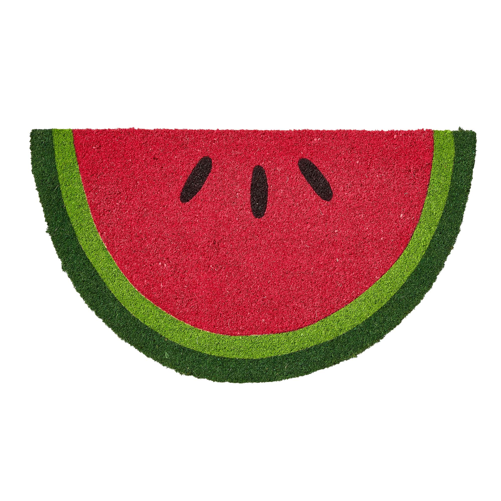 Picture of WATERMELON SLICE NON-SLIP COIR MAT